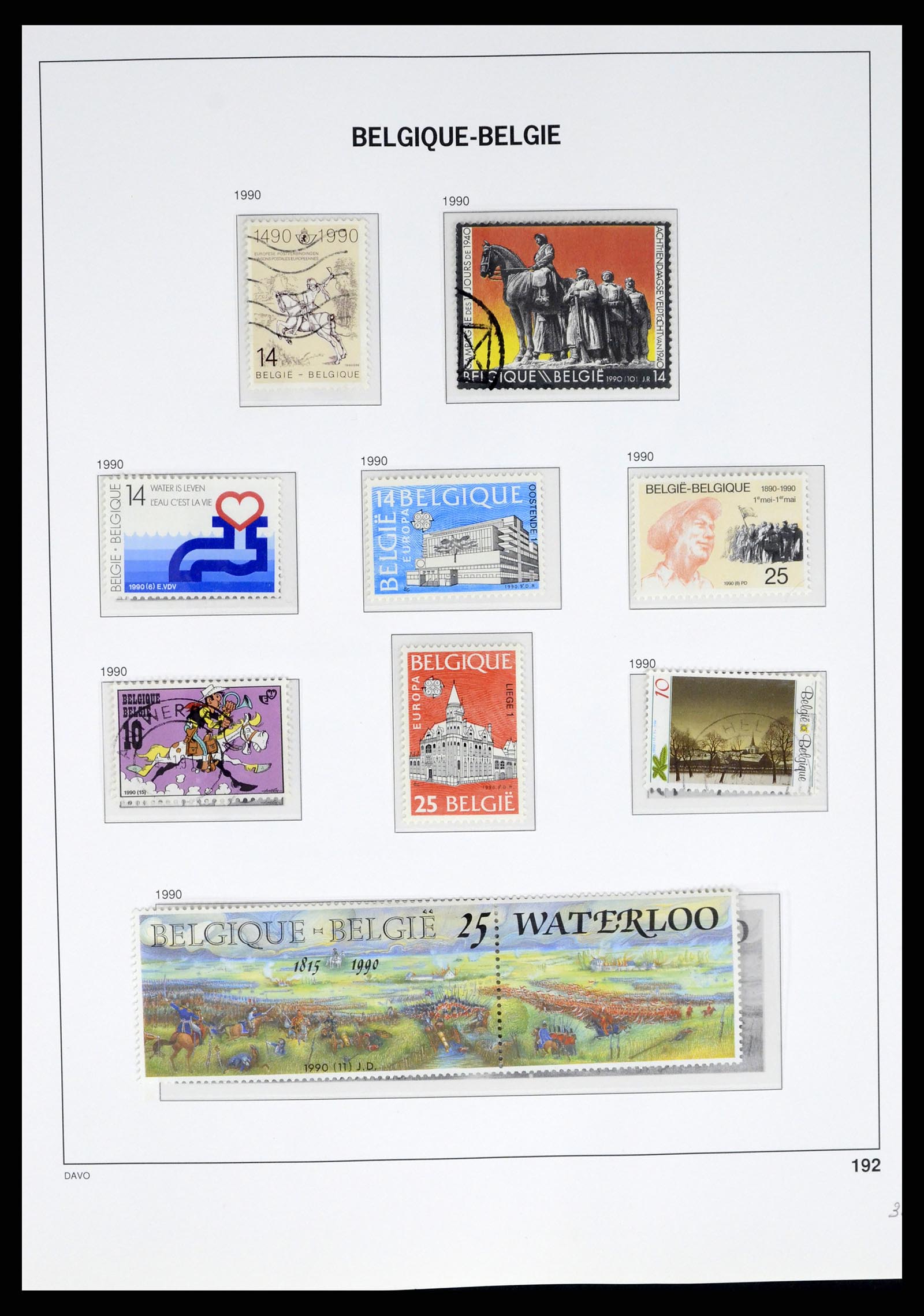 37367 195 - Postzegelverzameling 37367 België 1849-2003.