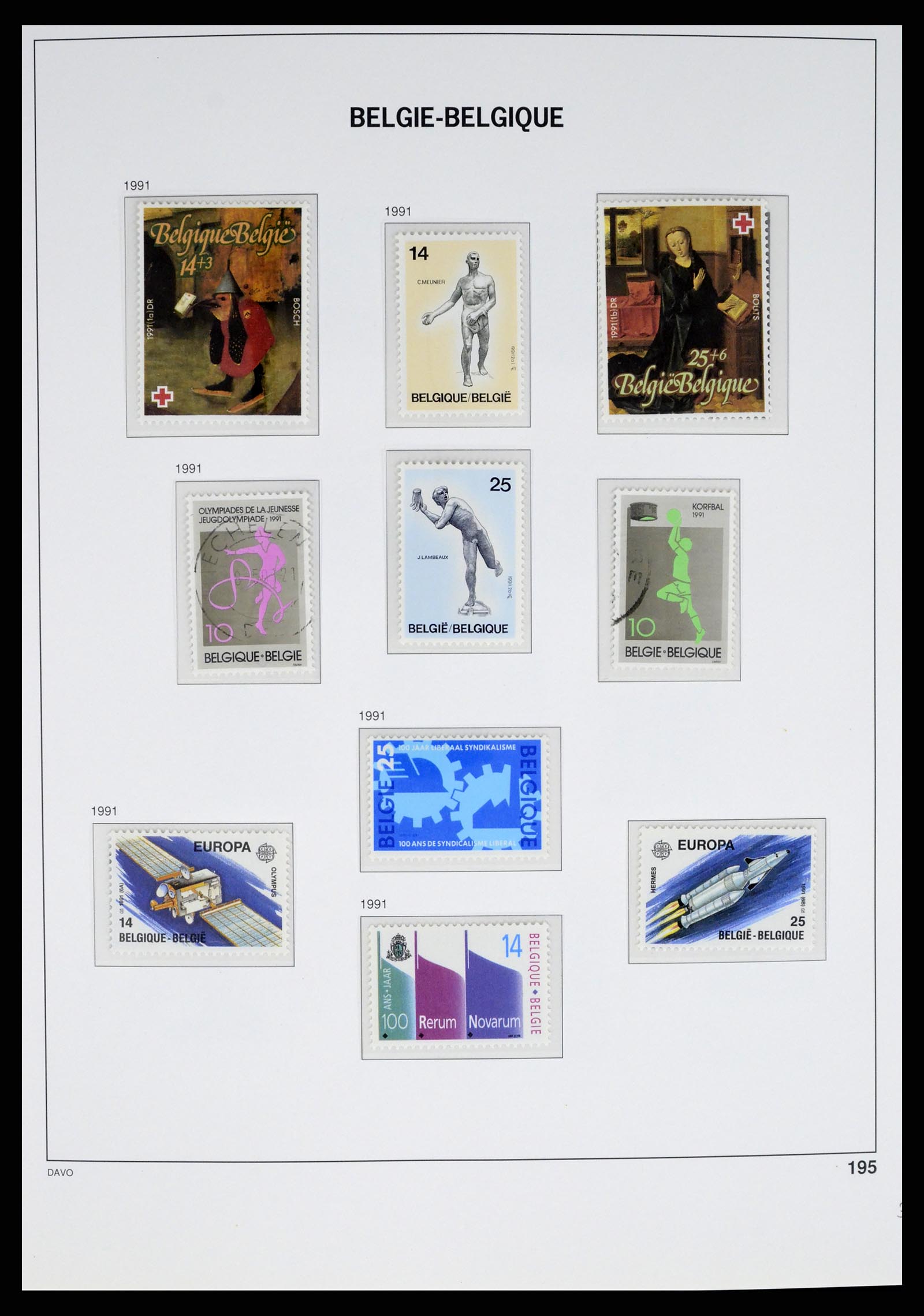 37367 198 - Postzegelverzameling 37367 België 1849-2003.