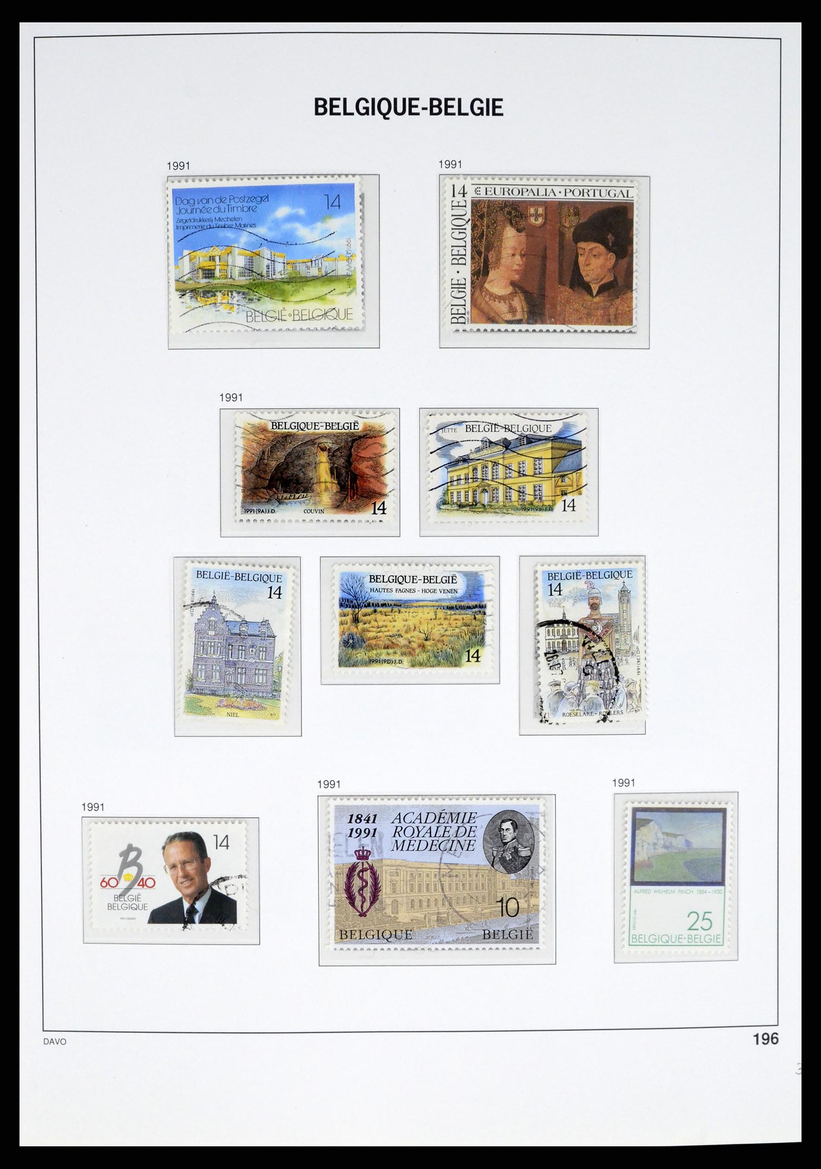 37367 199 - Postzegelverzameling 37367 België 1849-2003.