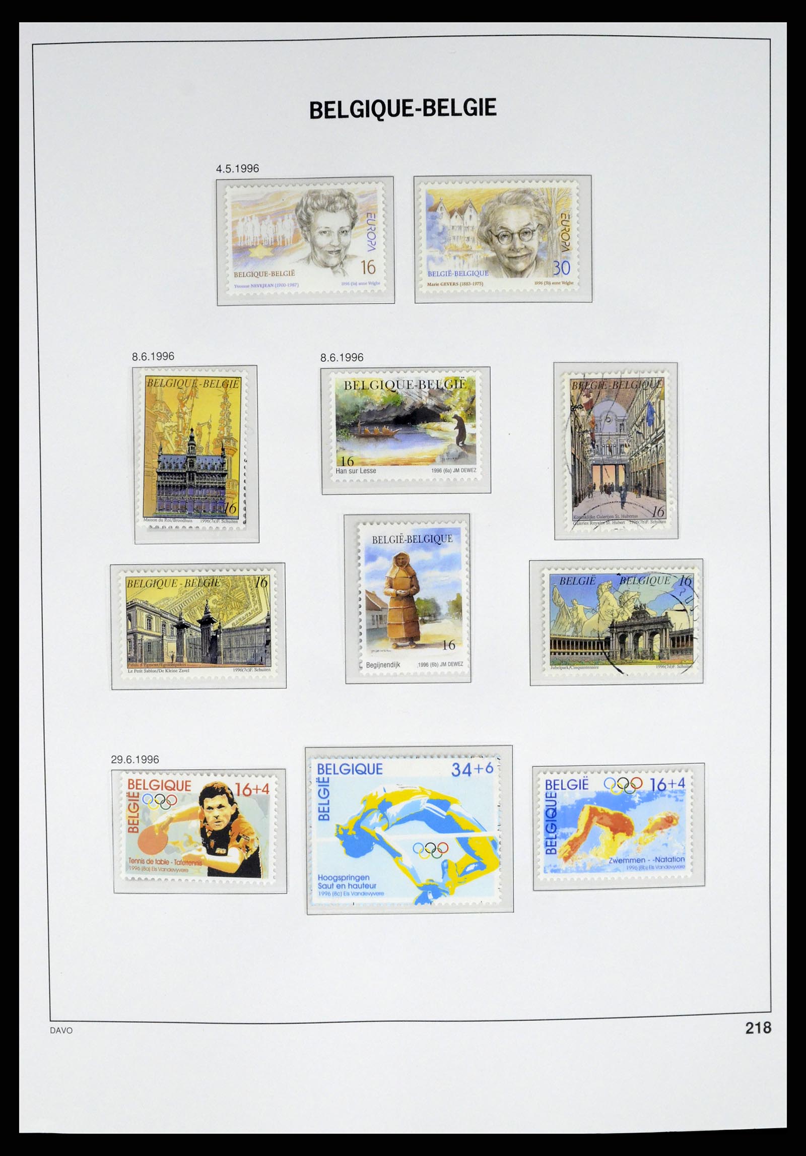 37367 222 - Postzegelverzameling 37367 België 1849-2003.