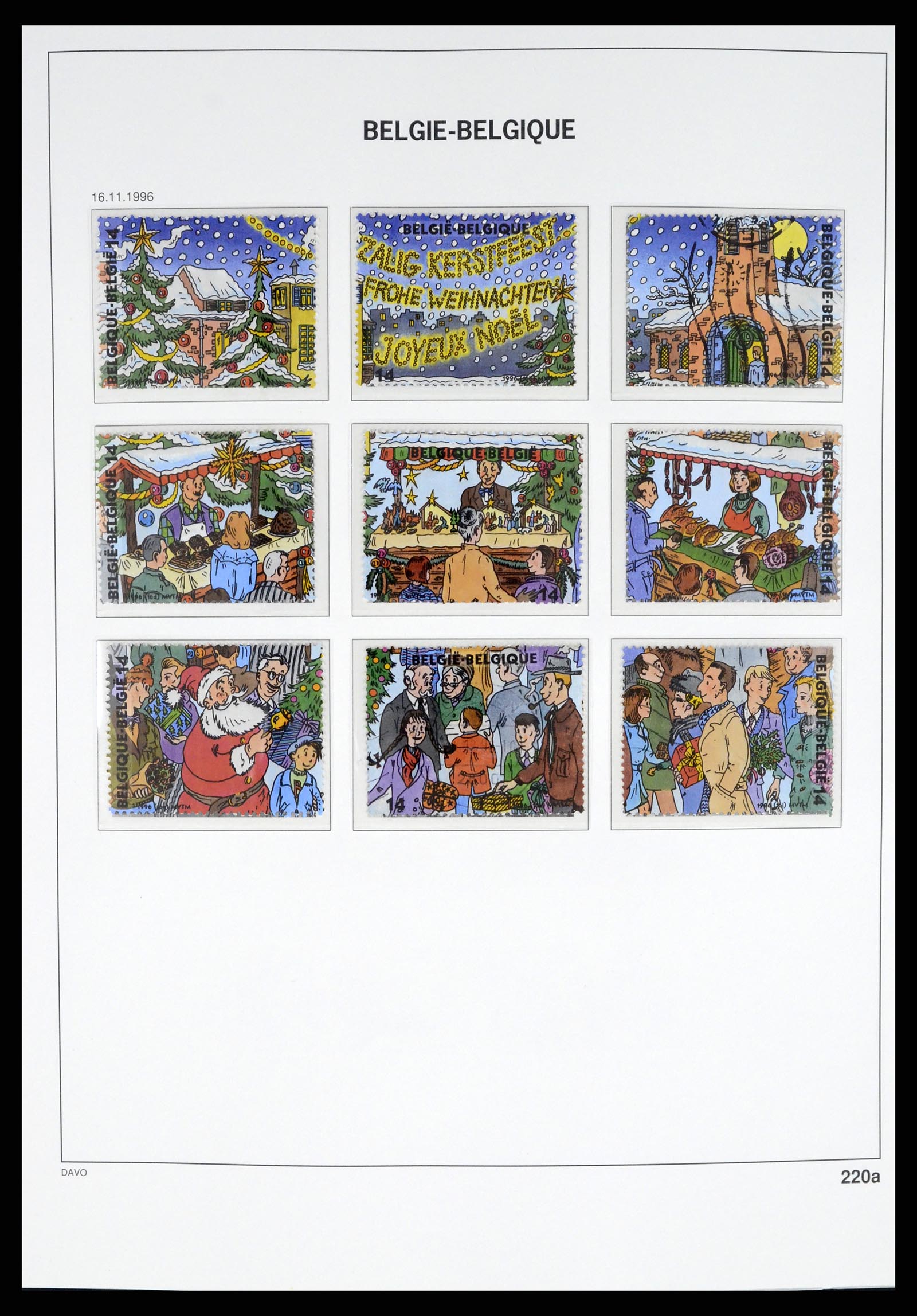 37367 225 - Postzegelverzameling 37367 België 1849-2003.