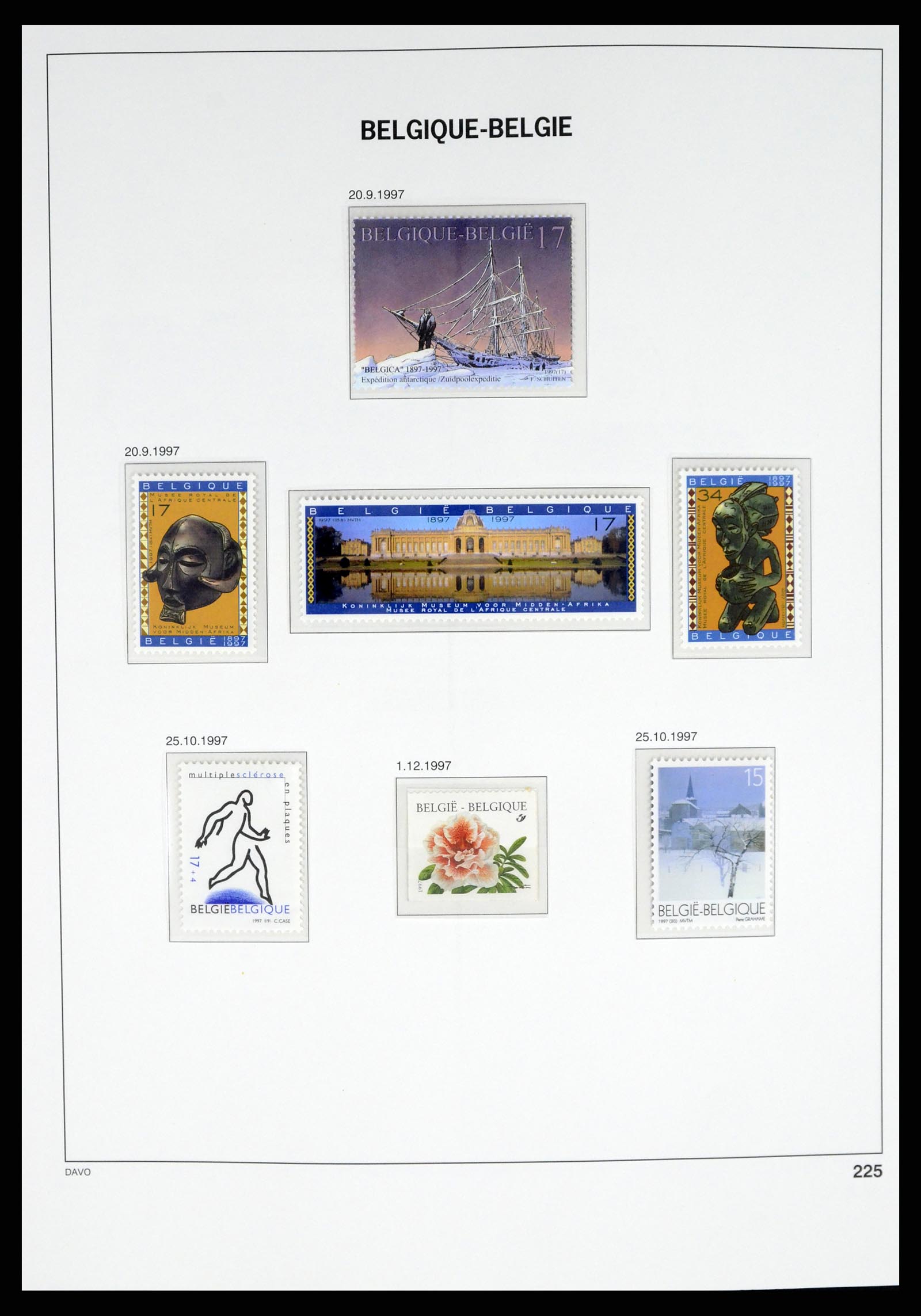 37367 230 - Postzegelverzameling 37367 België 1849-2003.
