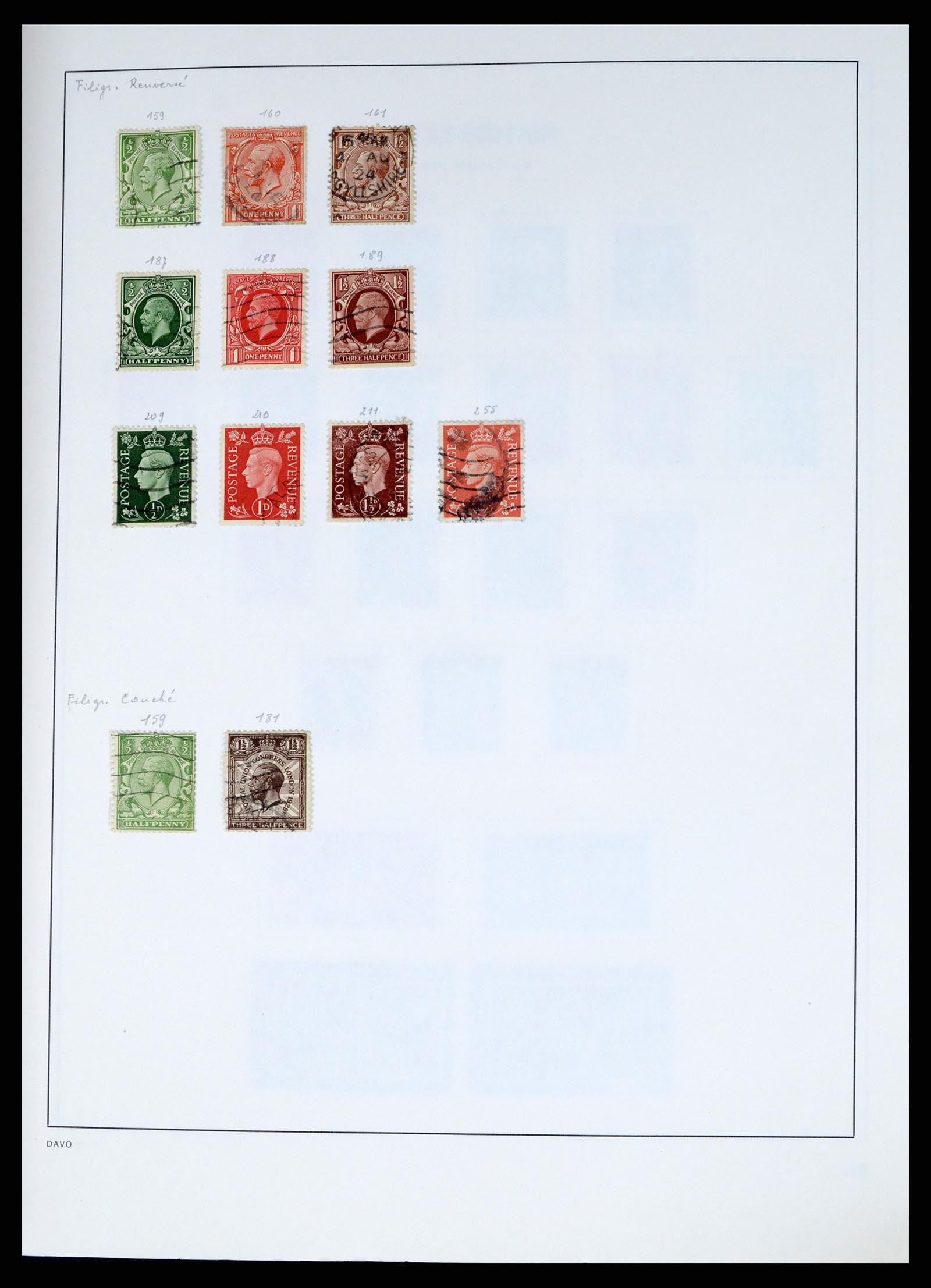37375 041 - Postzegelverzameling 37375 Engeland 1840-1982.