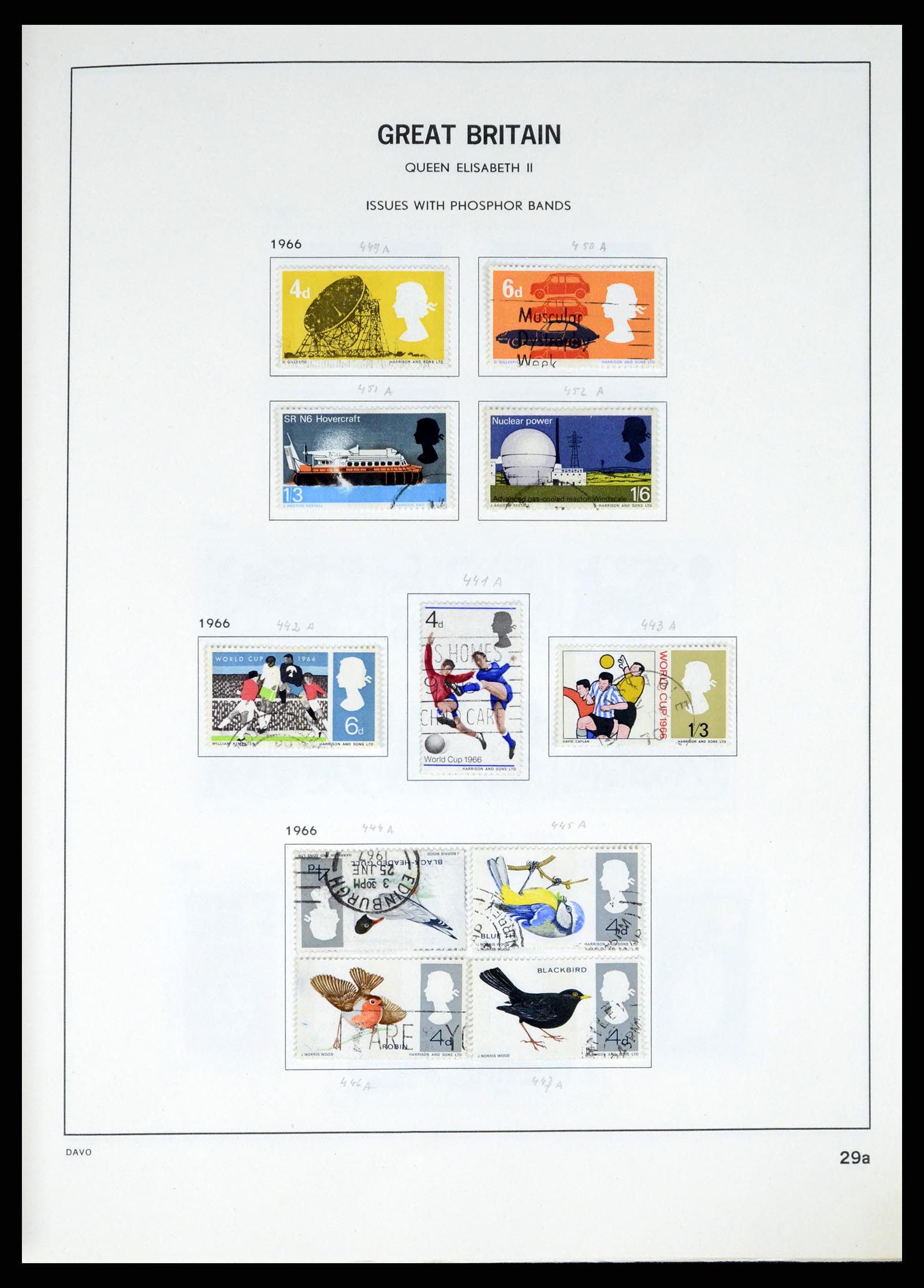 37375 061 - Postzegelverzameling 37375 Engeland 1840-1982.