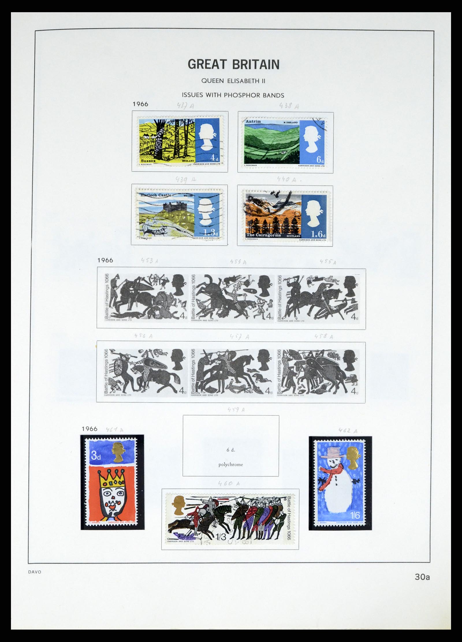 37375 063 - Postzegelverzameling 37375 Engeland 1840-1982.