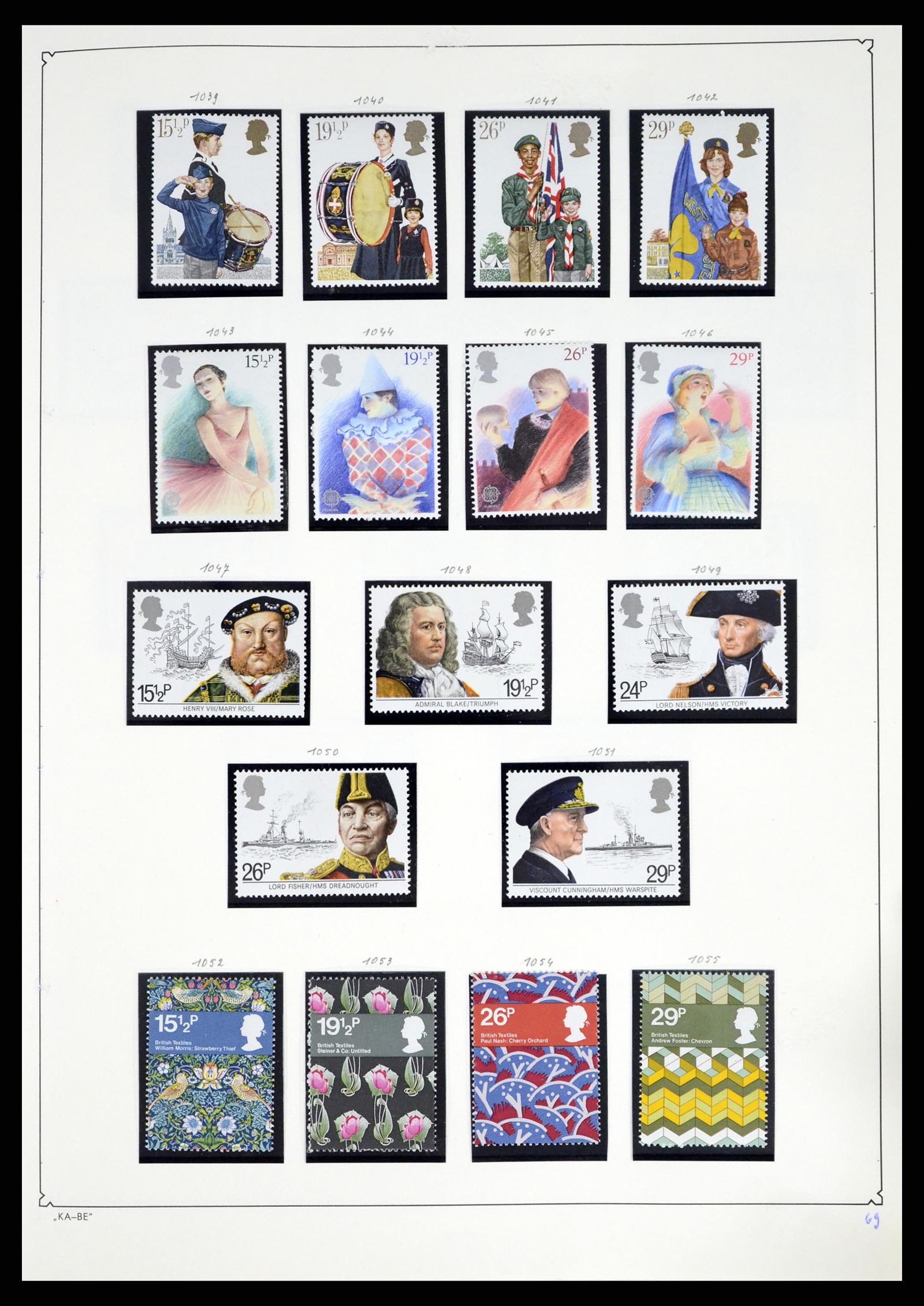 37375 103 - Postzegelverzameling 37375 Engeland 1840-1982.
