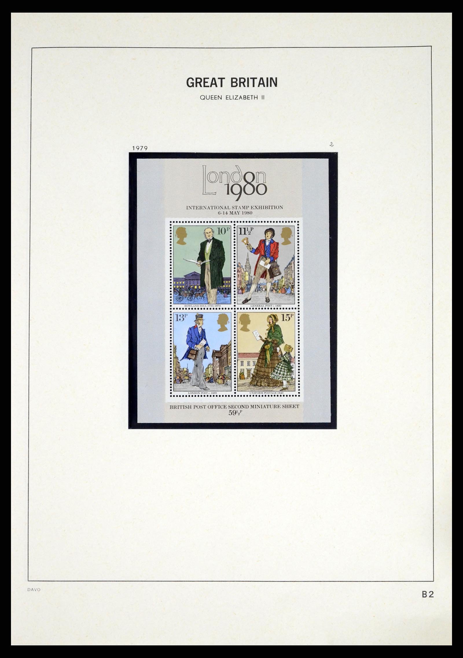 37375 106 - Postzegelverzameling 37375 Engeland 1840-1982.
