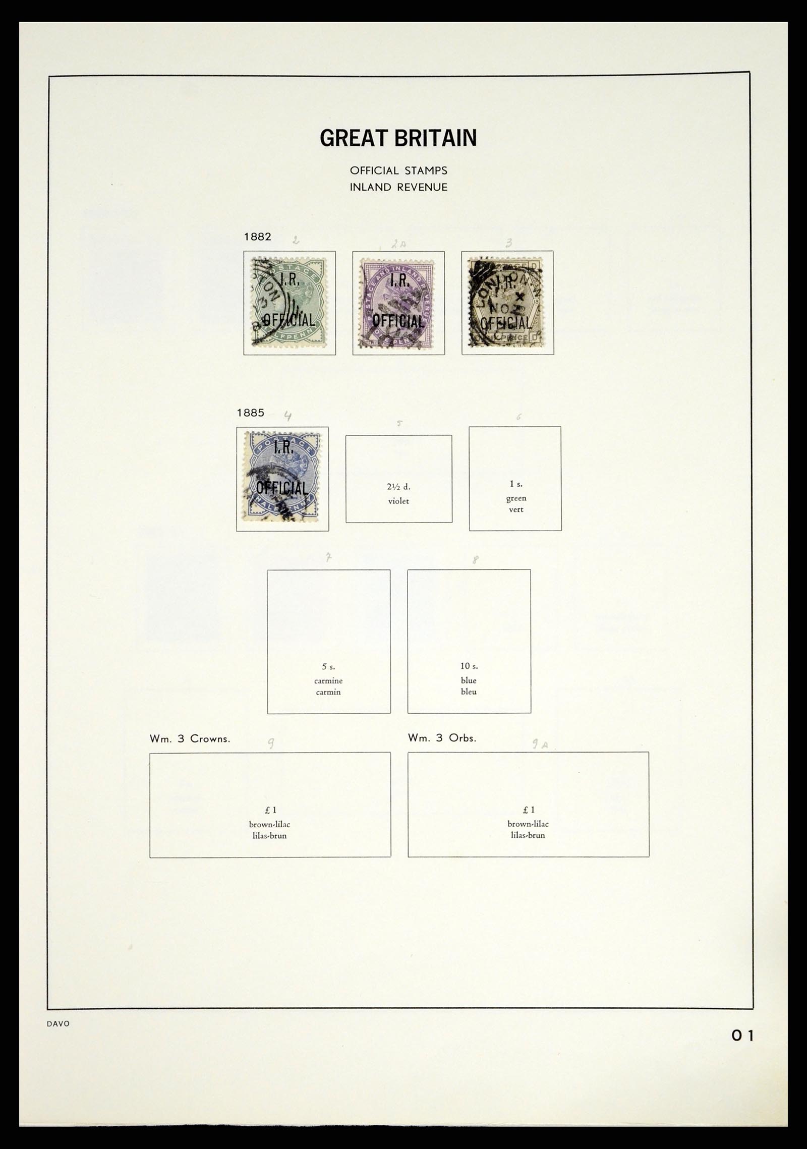 37375 111 - Postzegelverzameling 37375 Engeland 1840-1982.