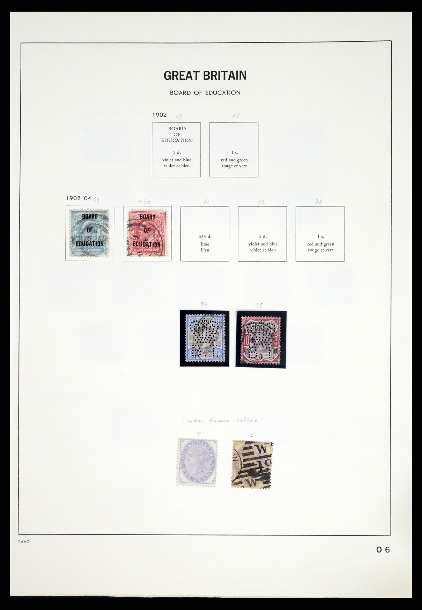 37375 115 - Postzegelverzameling 37375 Engeland 1840-1982.