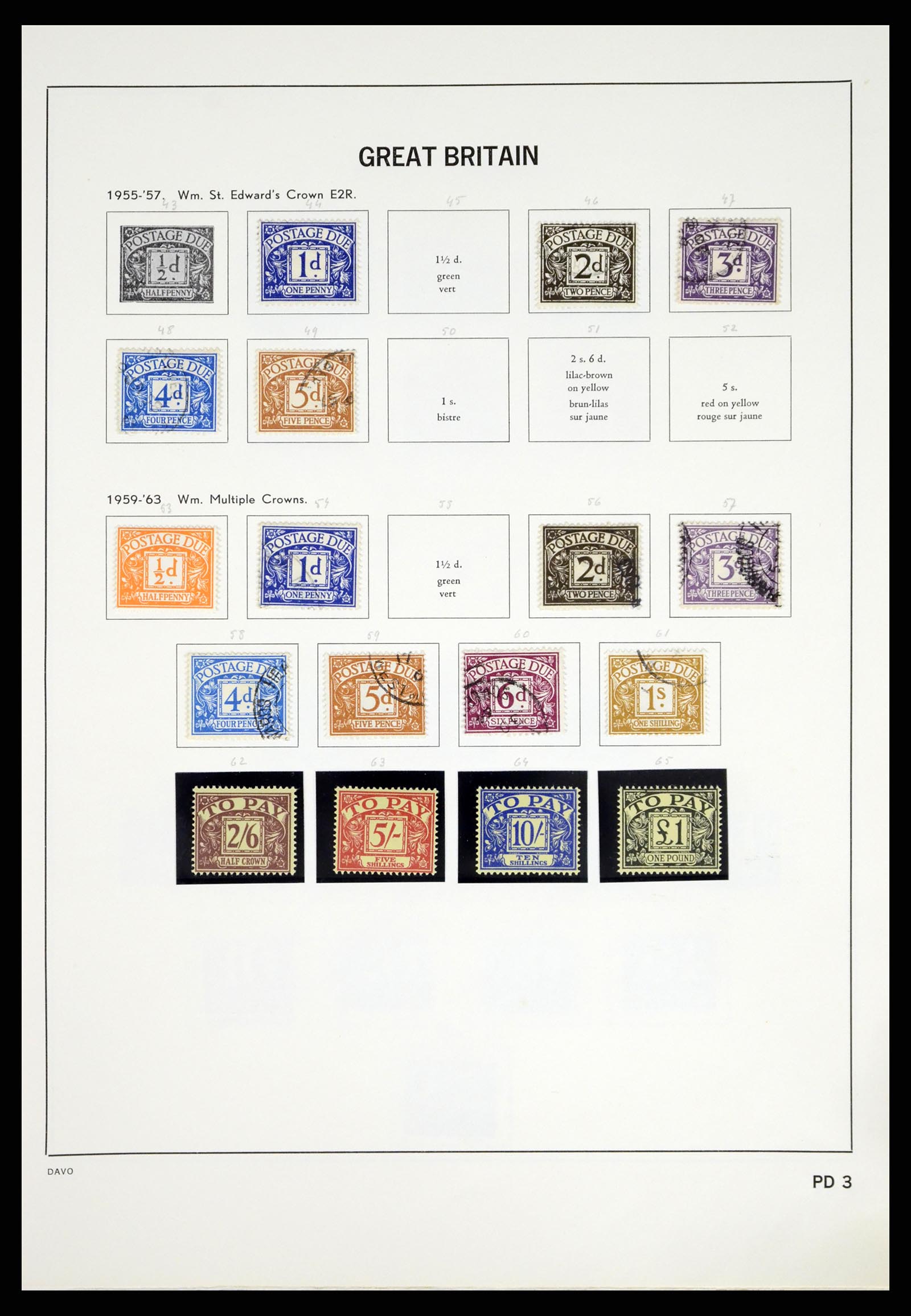 37375 118 - Postzegelverzameling 37375 Engeland 1840-1982.