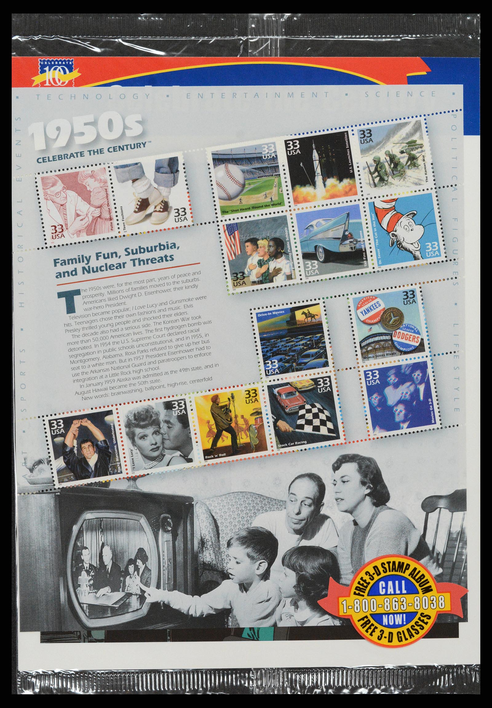 37386 028 - Postzegelverzameling 37386 USA jaarboeken 1975-2000.