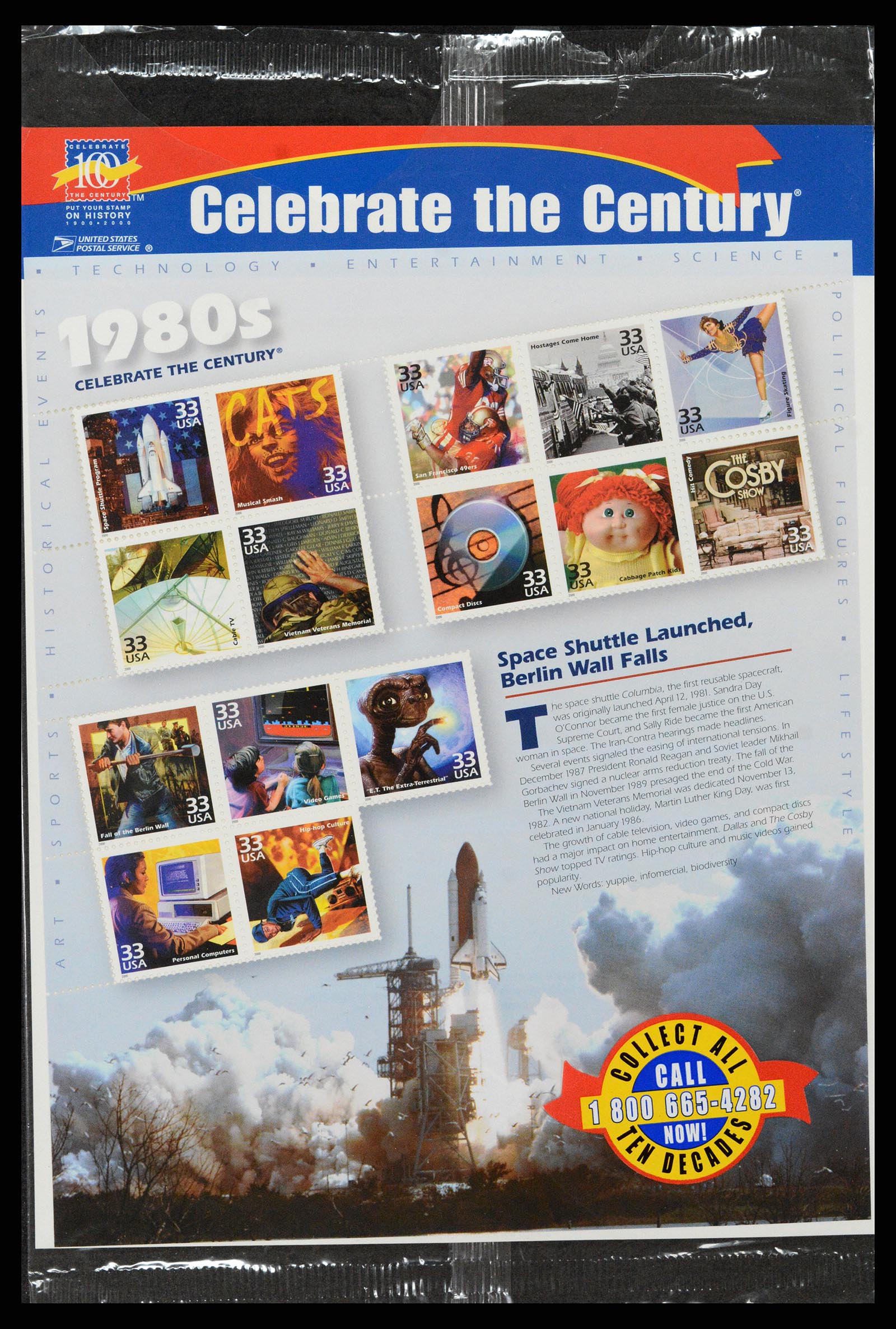37386 031 - Postzegelverzameling 37386 USA jaarboeken 1975-2000.