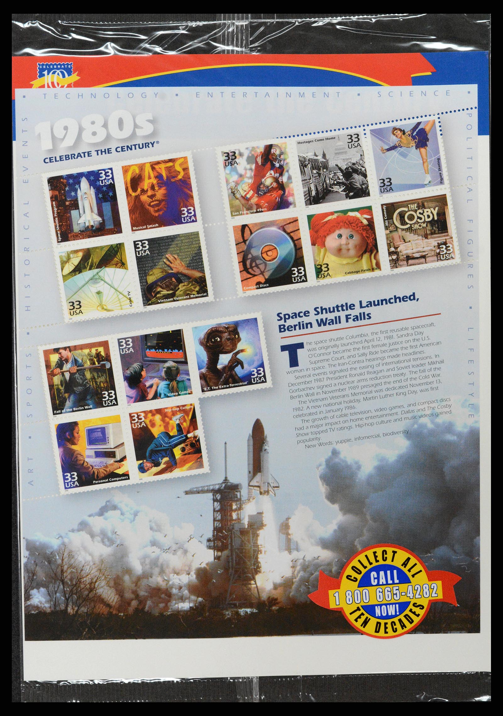37386 037 - Postzegelverzameling 37386 USA jaarboeken 1975-2000.