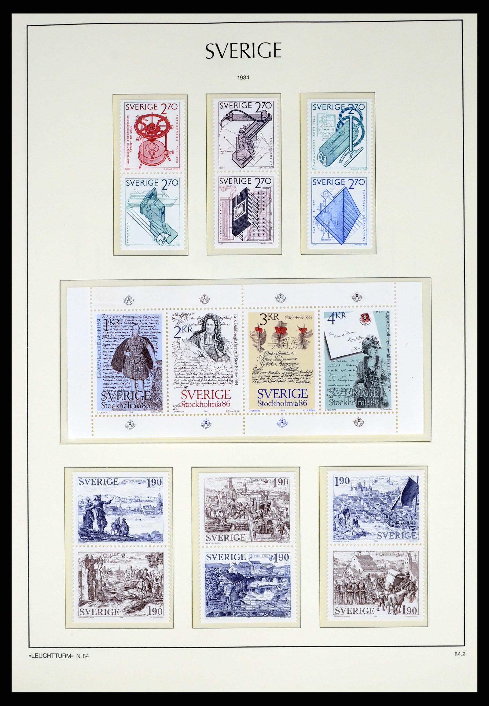 37397 151 - Postzegelverzameling 37397 Zweden 1886-1990.