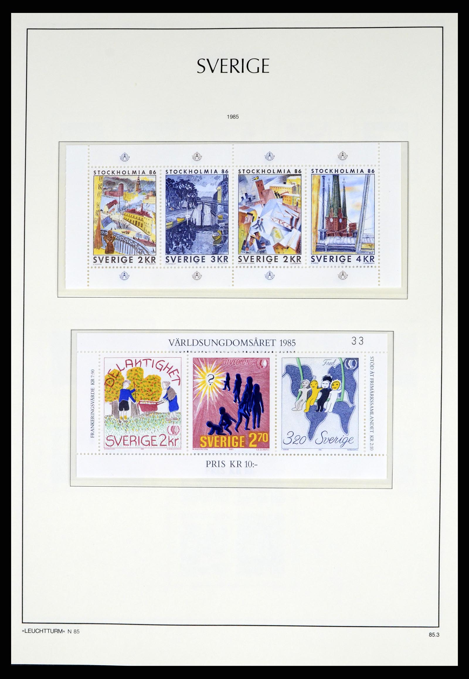 37397 156 - Postzegelverzameling 37397 Zweden 1886-1990.