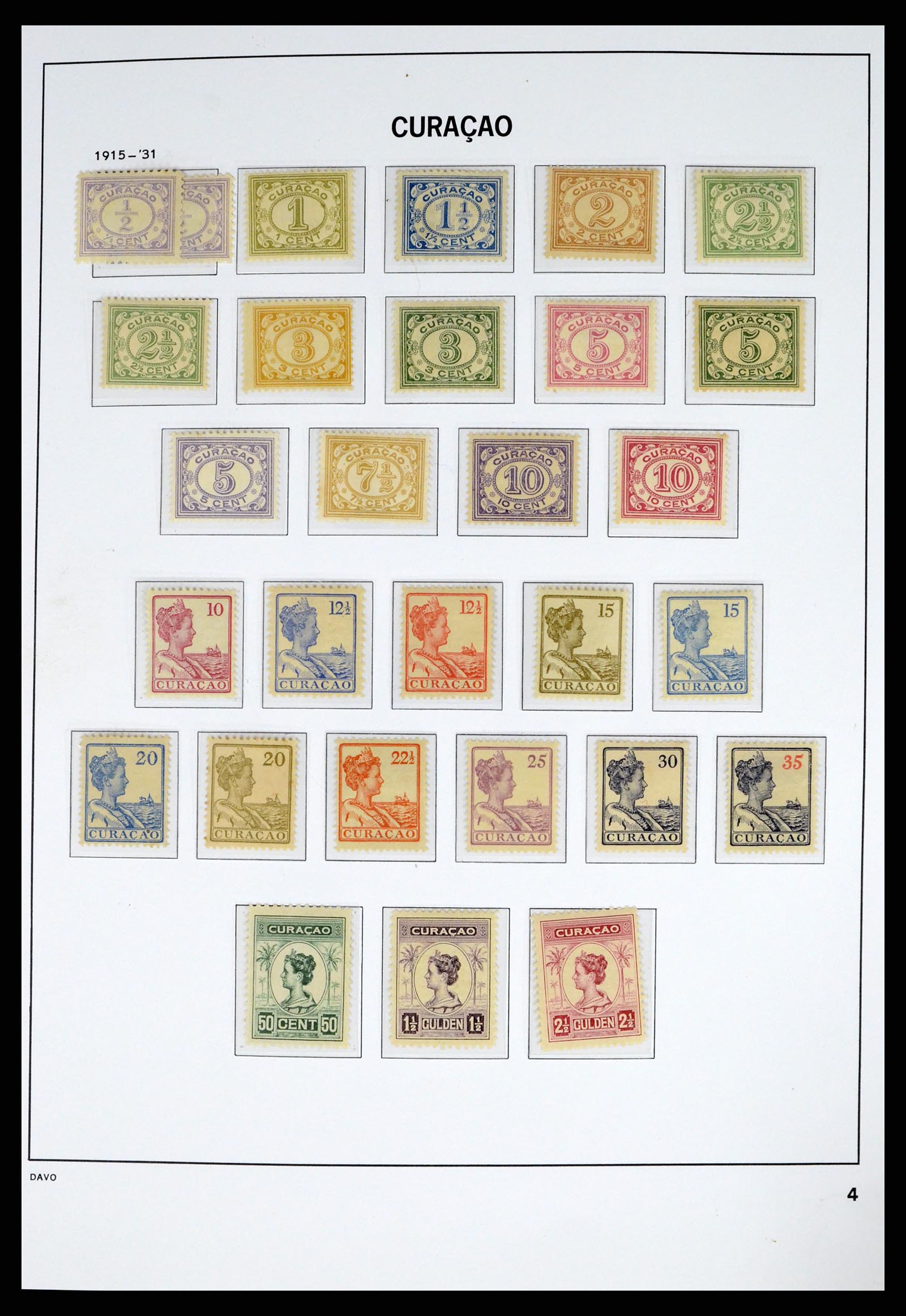 37436 004 - Stamp collection 37436 Curaçao 1873-1969.