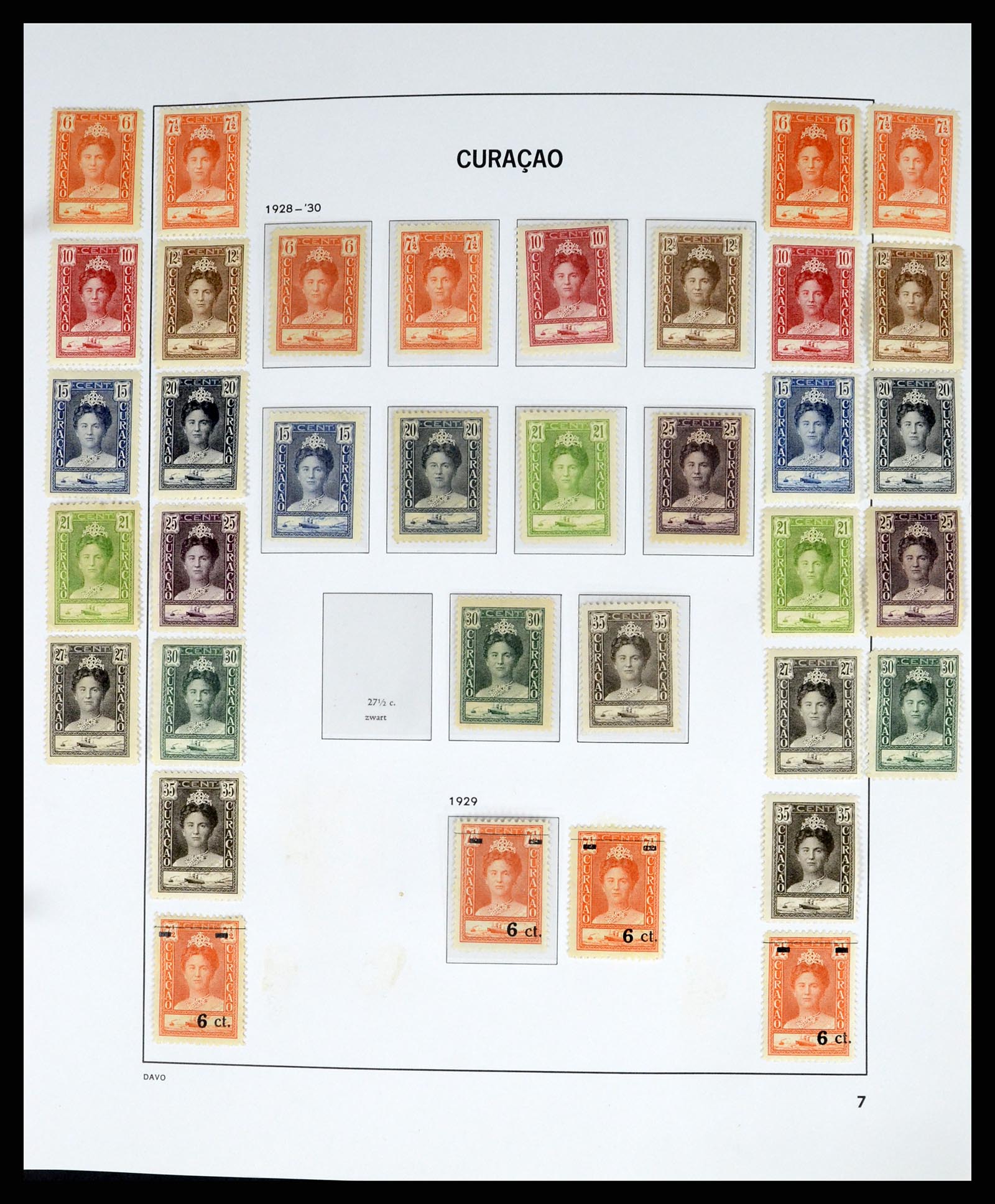 37436 007 - Stamp collection 37436 Curaçao 1873-1969.