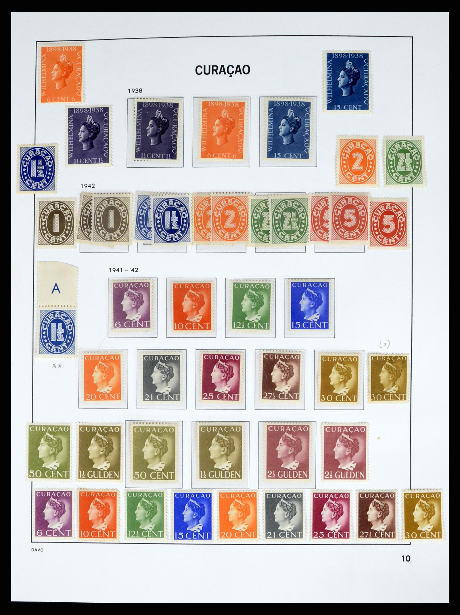 37436 010 - Stamp collection 37436 Curaçao 1873-1969.