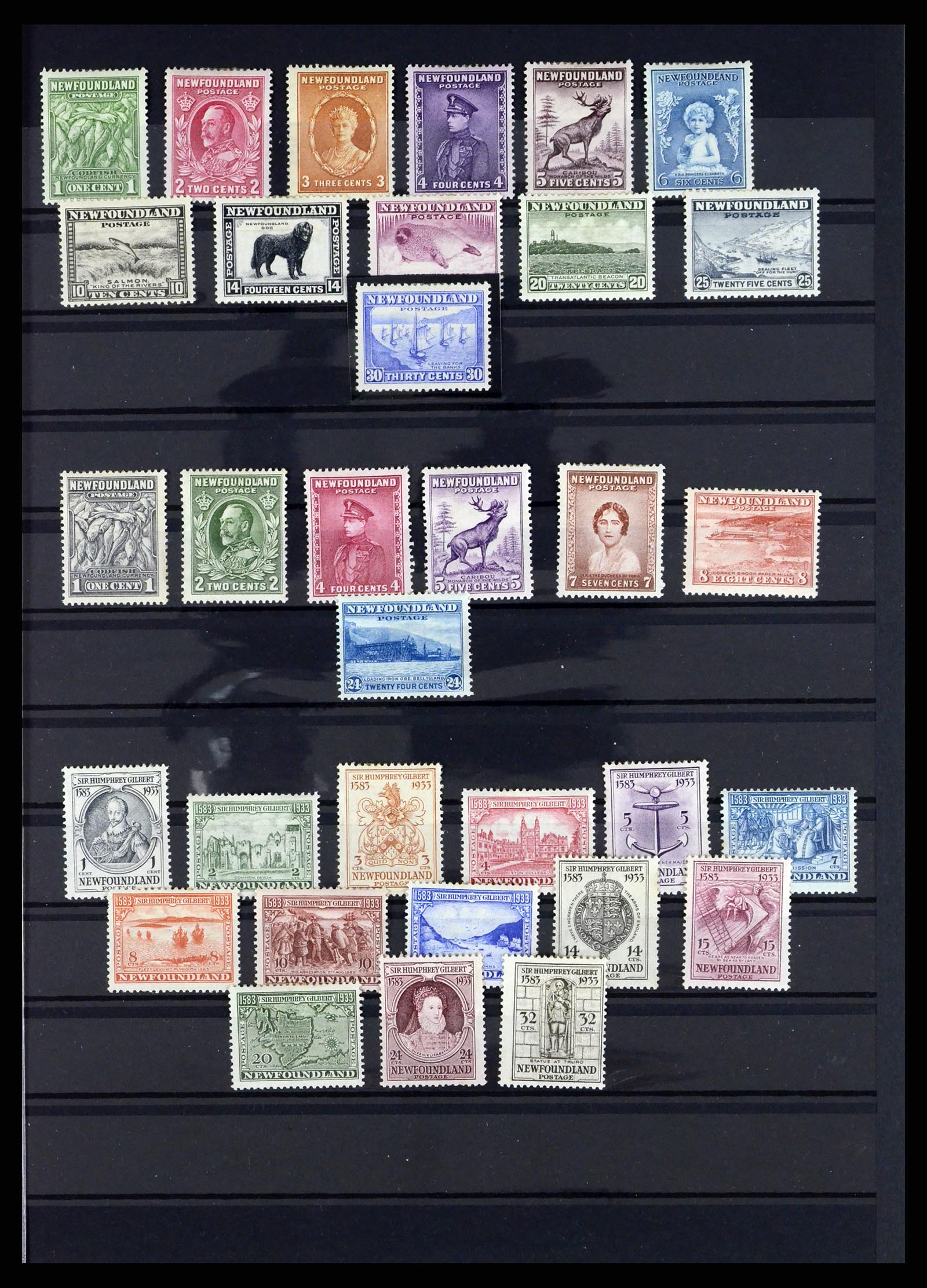 37449 003 - Stamp collection 37449 New Foundland 1857-1947.