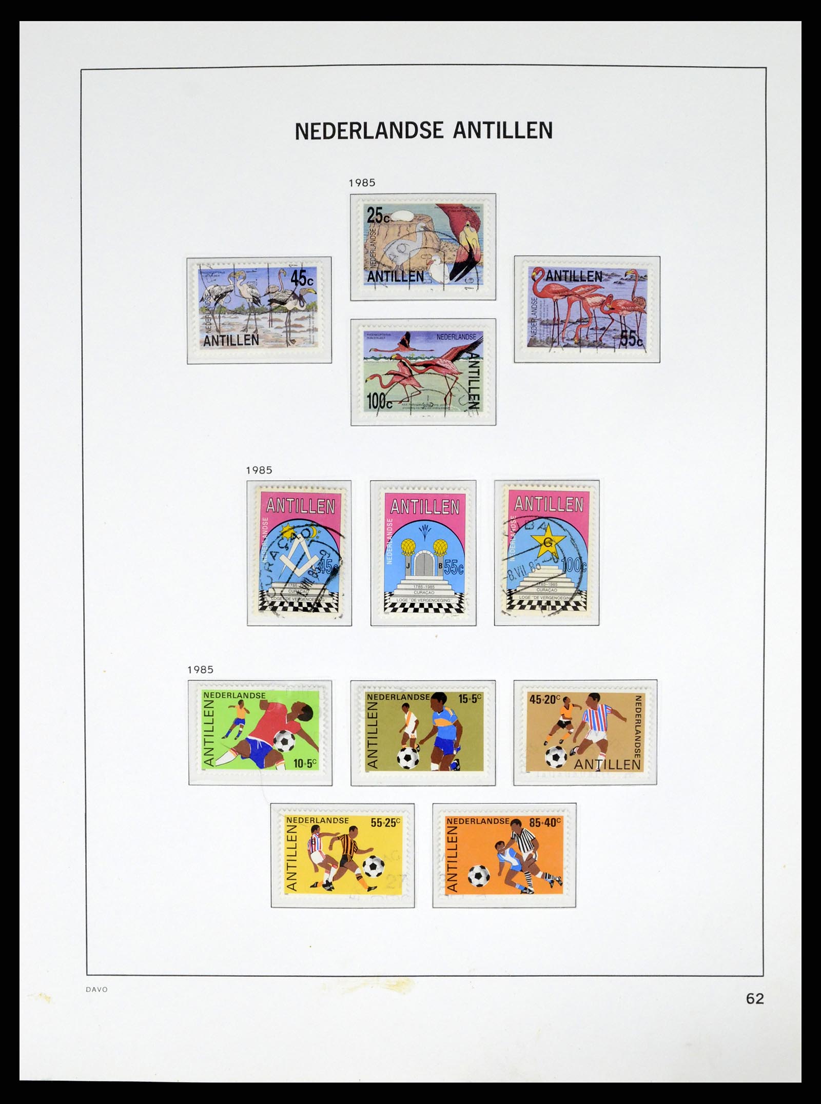 37453 106 - Postzegelverzameling 37453 Overzeese Gebiedsdelen 1873-1988.