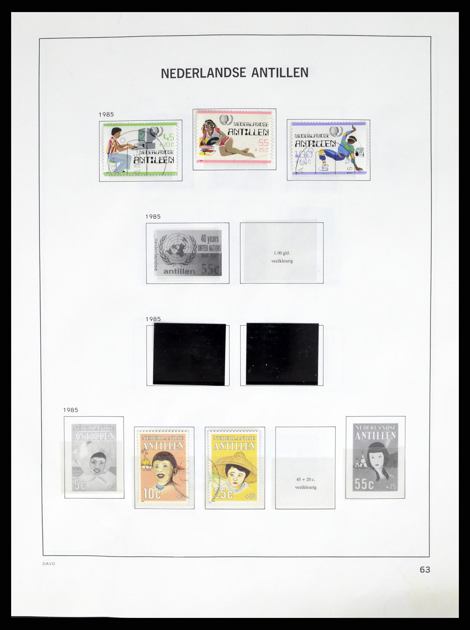 37453 107 - Postzegelverzameling 37453 Overzeese Gebiedsdelen 1873-1988.