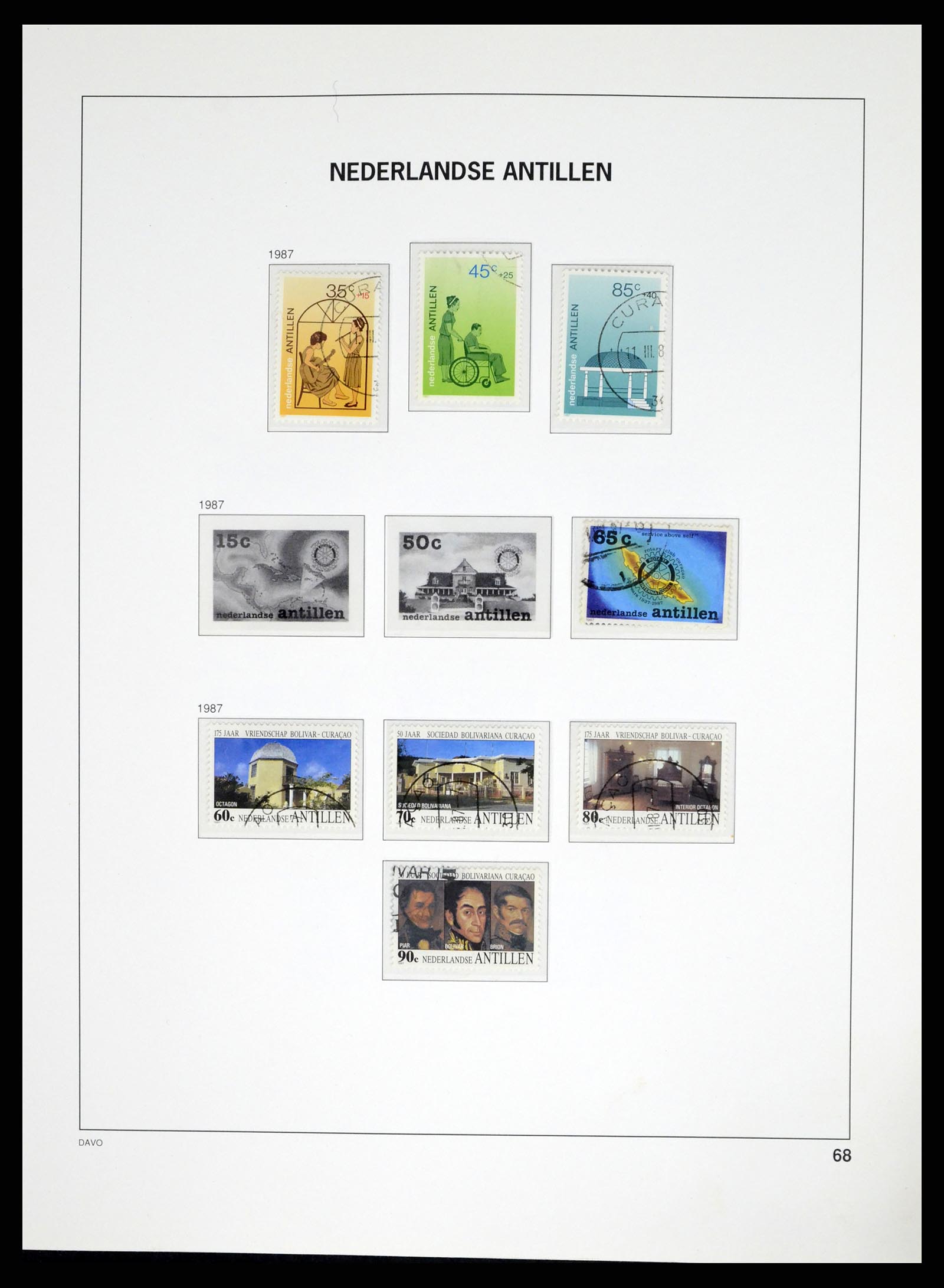 37453 112 - Postzegelverzameling 37453 Overzeese Gebiedsdelen 1873-1988.