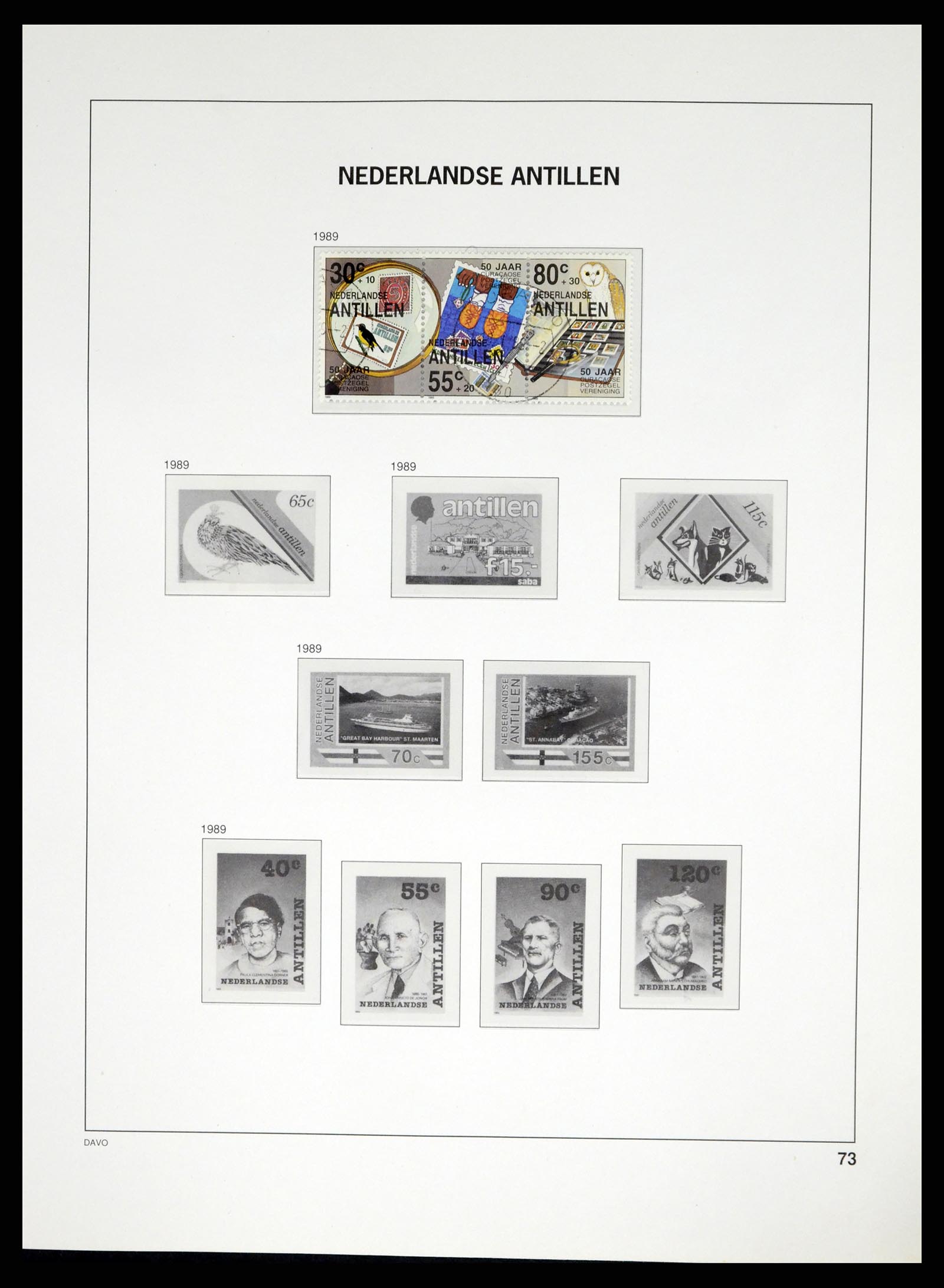 37453 116 - Postzegelverzameling 37453 Overzeese Gebiedsdelen 1873-1988.