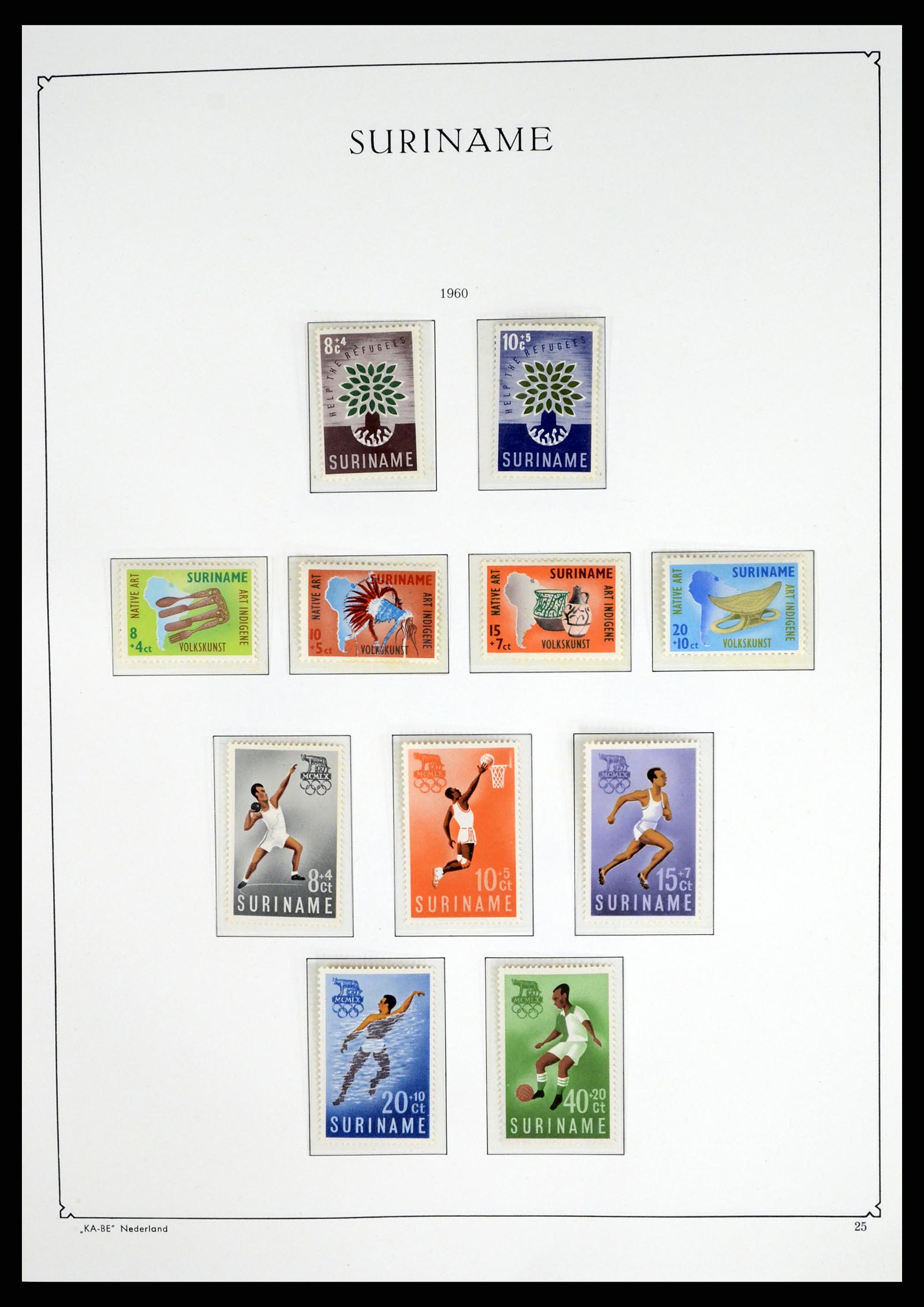 37453 158 - Postzegelverzameling 37453 Overzeese Gebiedsdelen 1873-1988.