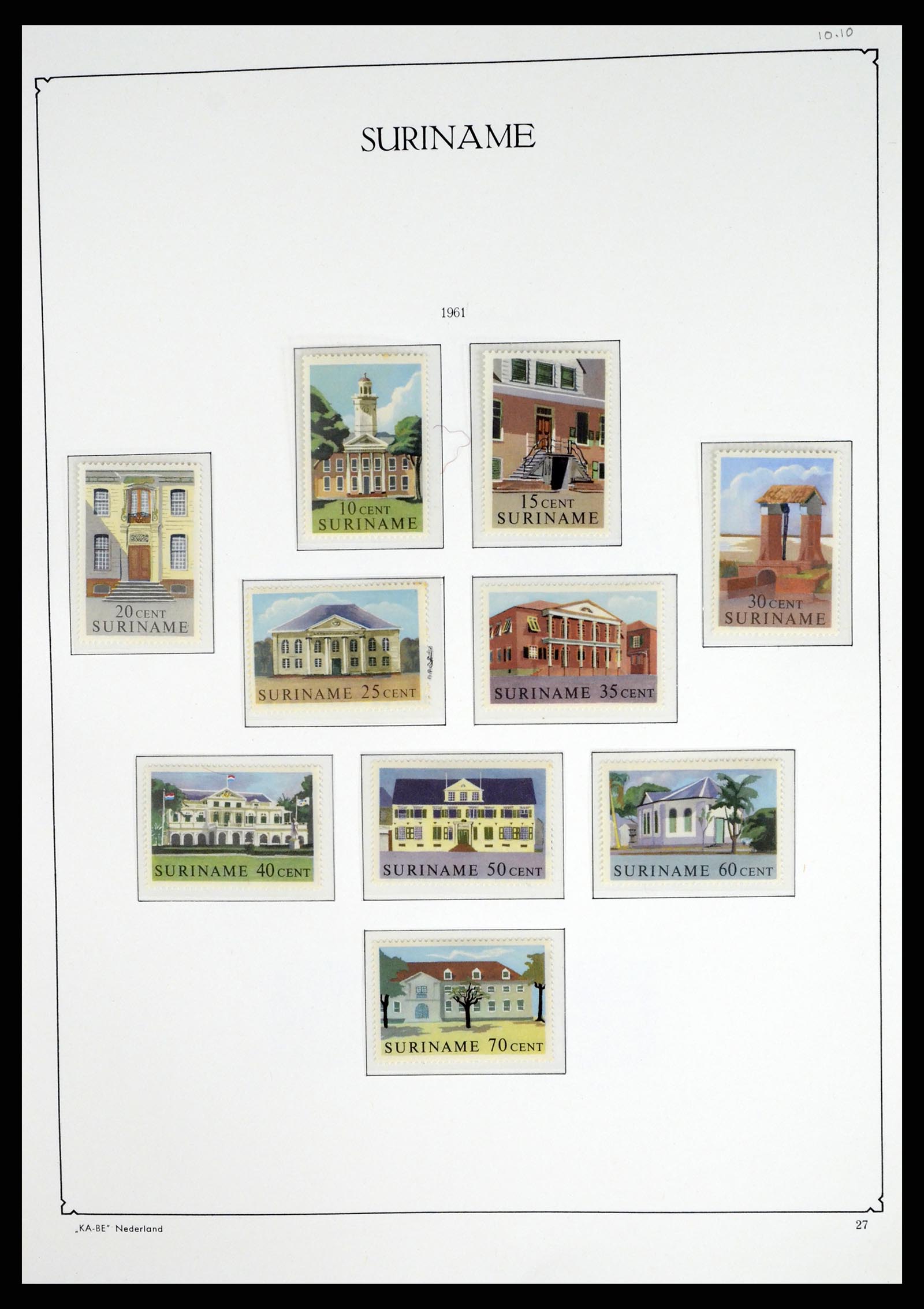 37453 160 - Postzegelverzameling 37453 Overzeese Gebiedsdelen 1873-1988.