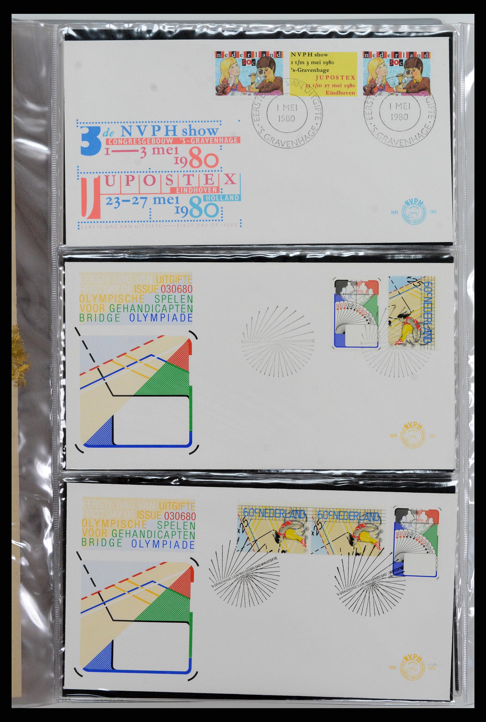 37461 072 - Postzegelverzameling 37461 Nederland FDC's 1950-2014.