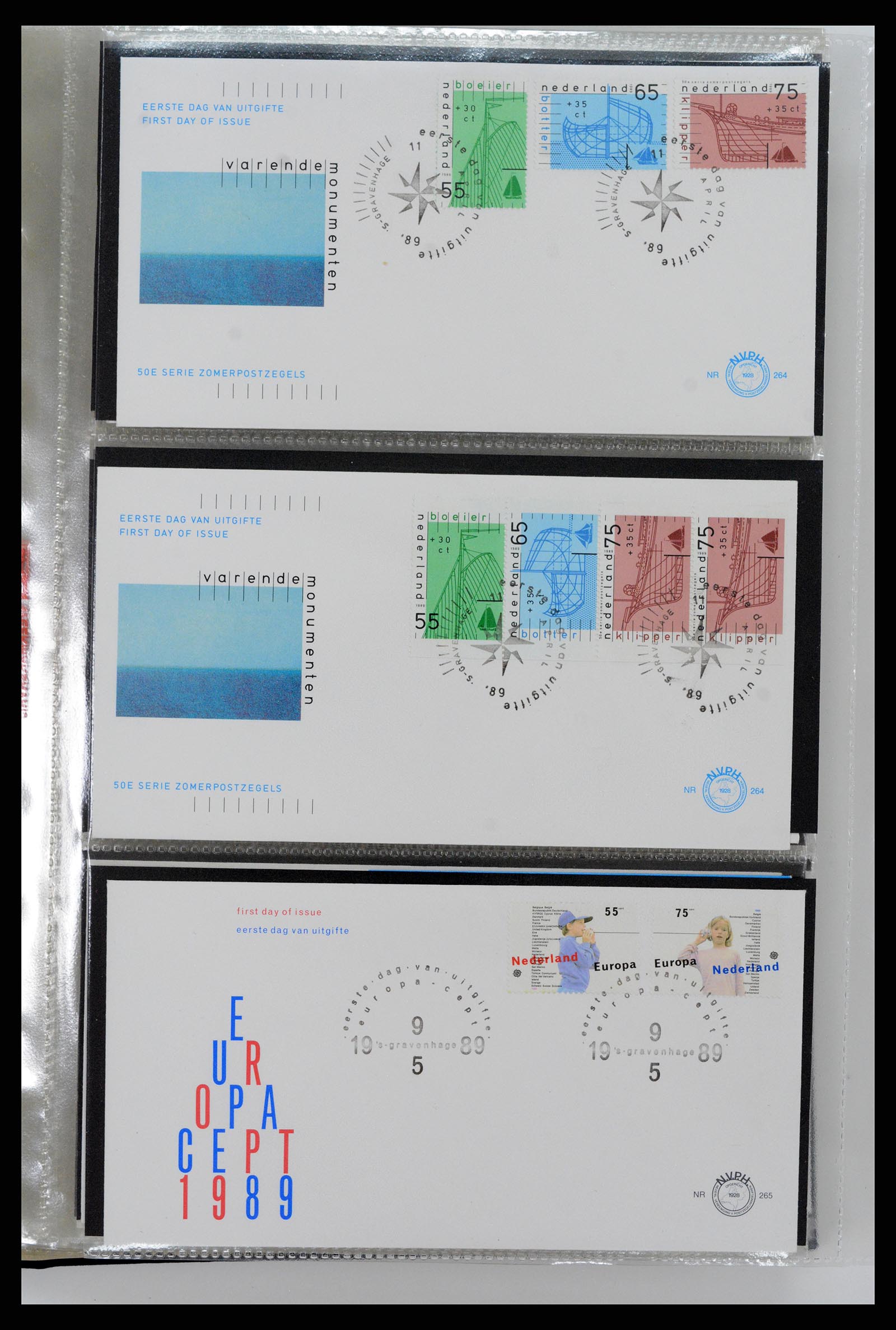 37461 108 - Postzegelverzameling 37461 Nederland FDC's 1950-2014.