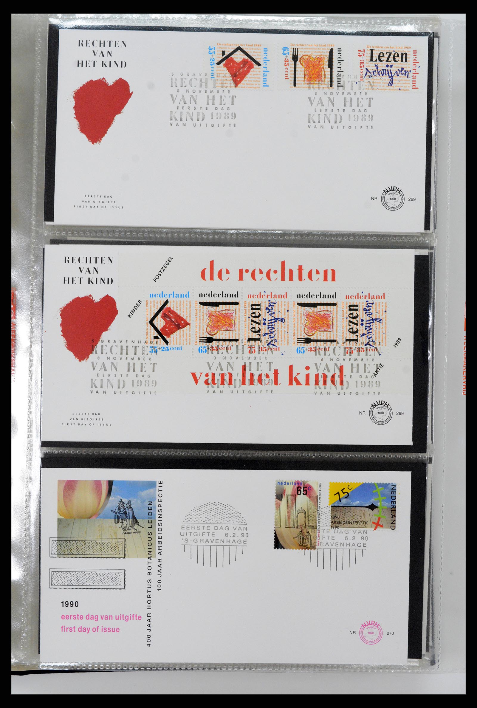 37461 110 - Postzegelverzameling 37461 Nederland FDC's 1950-2014.