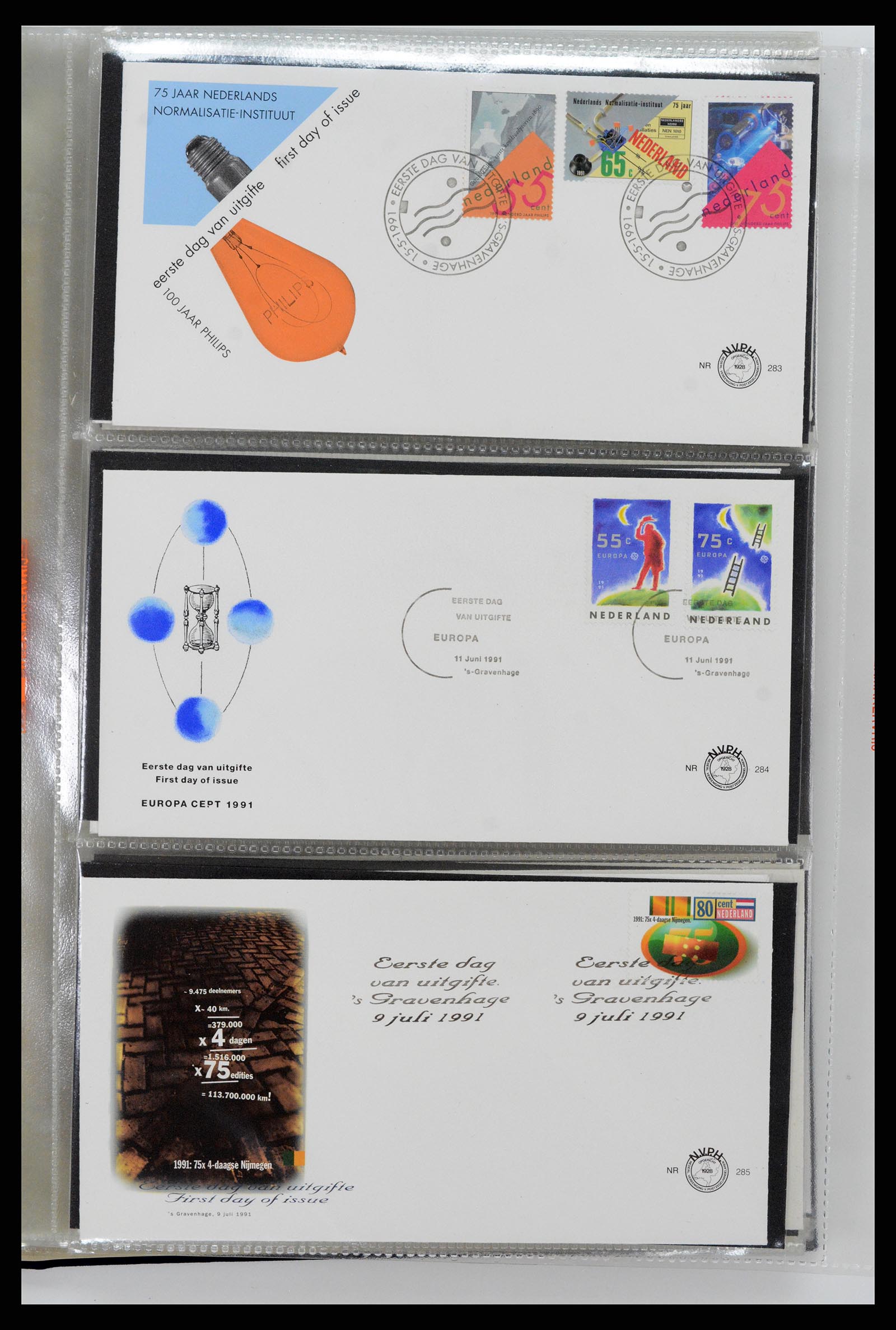 37461 116 - Postzegelverzameling 37461 Nederland FDC's 1950-2014.