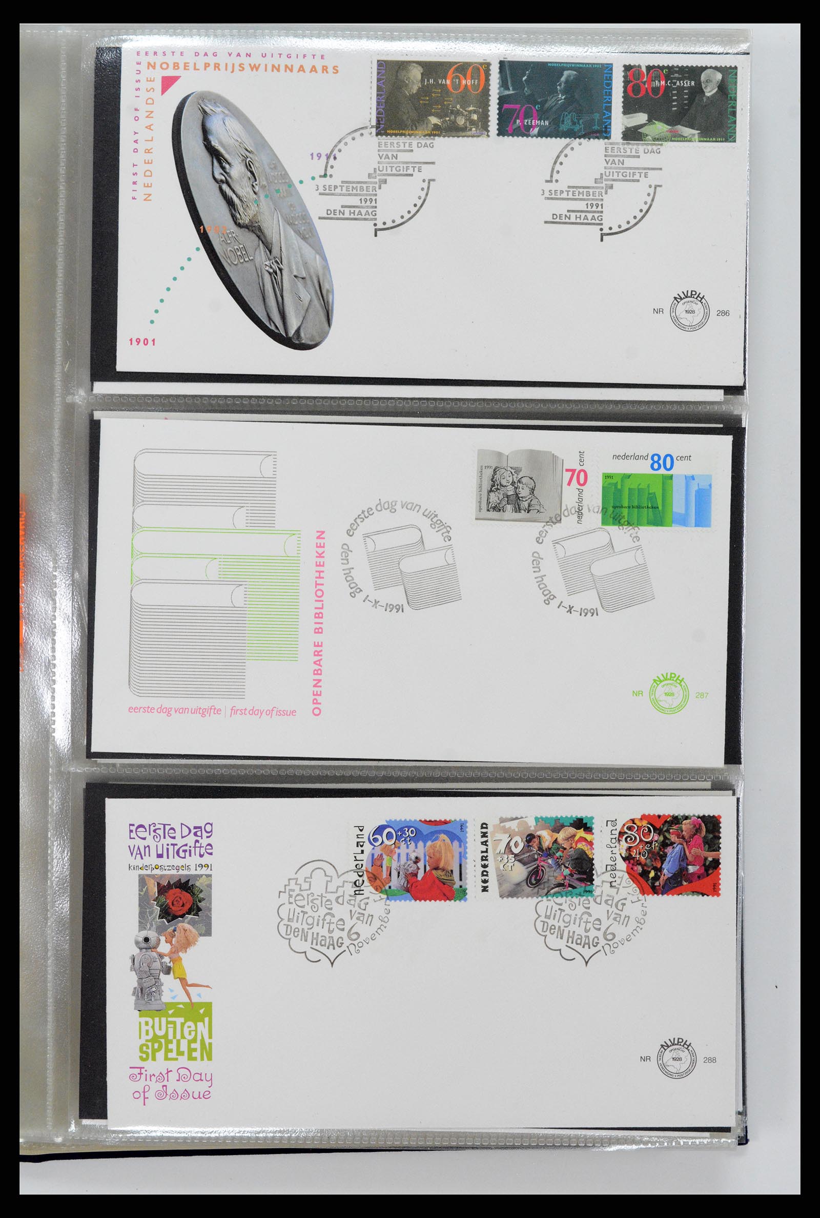 37461 117 - Postzegelverzameling 37461 Nederland FDC's 1950-2014.