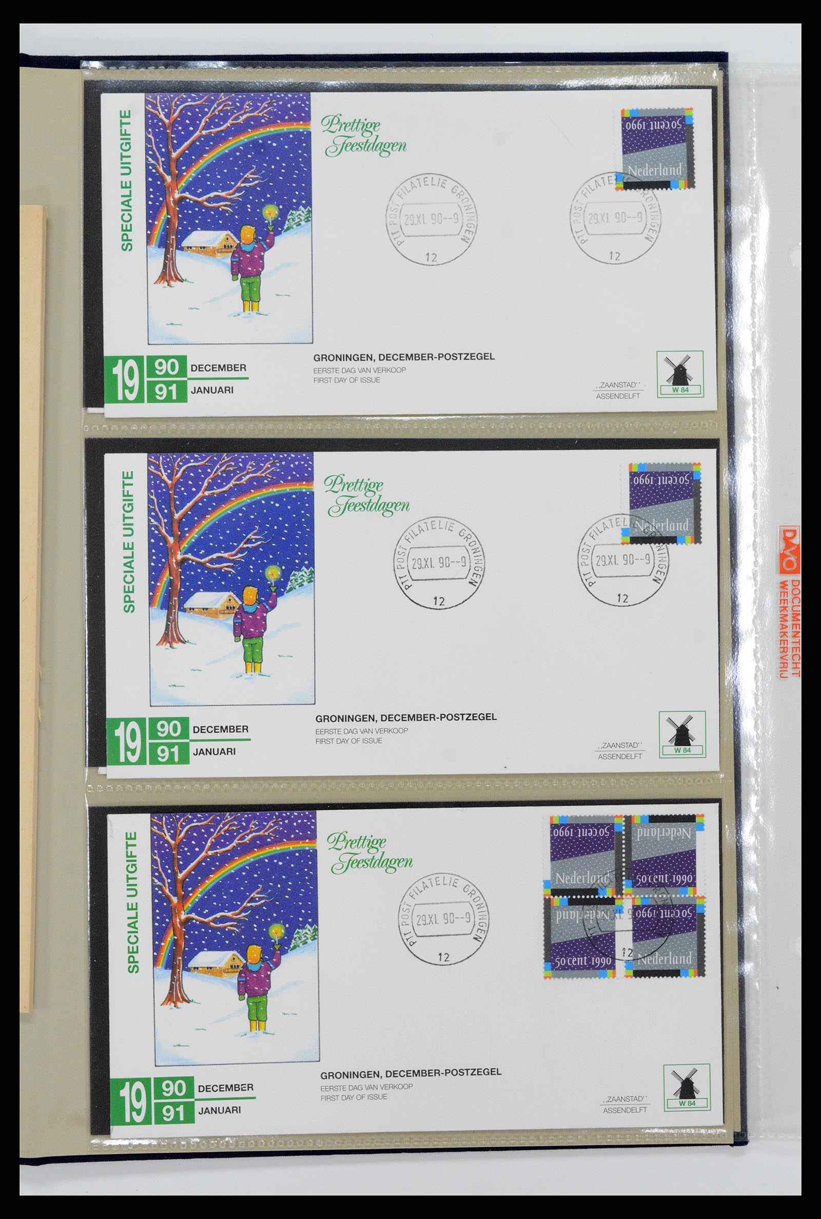 37461 142 - Postzegelverzameling 37461 Nederland FDC's 1950-2014.