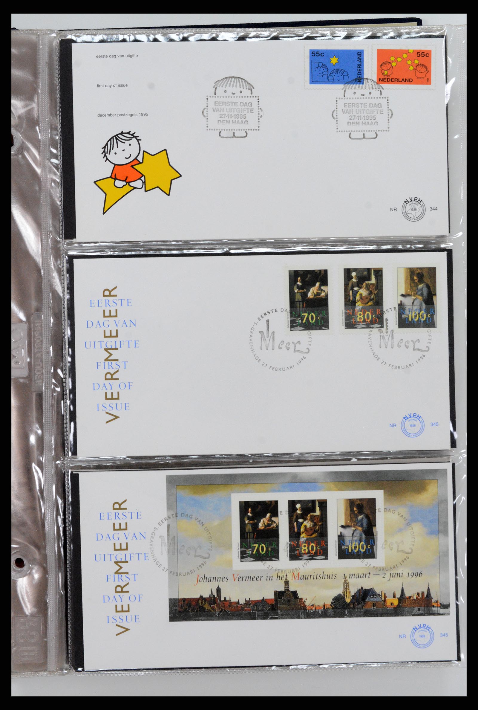 37461 148 - Postzegelverzameling 37461 Nederland FDC's 1950-2014.