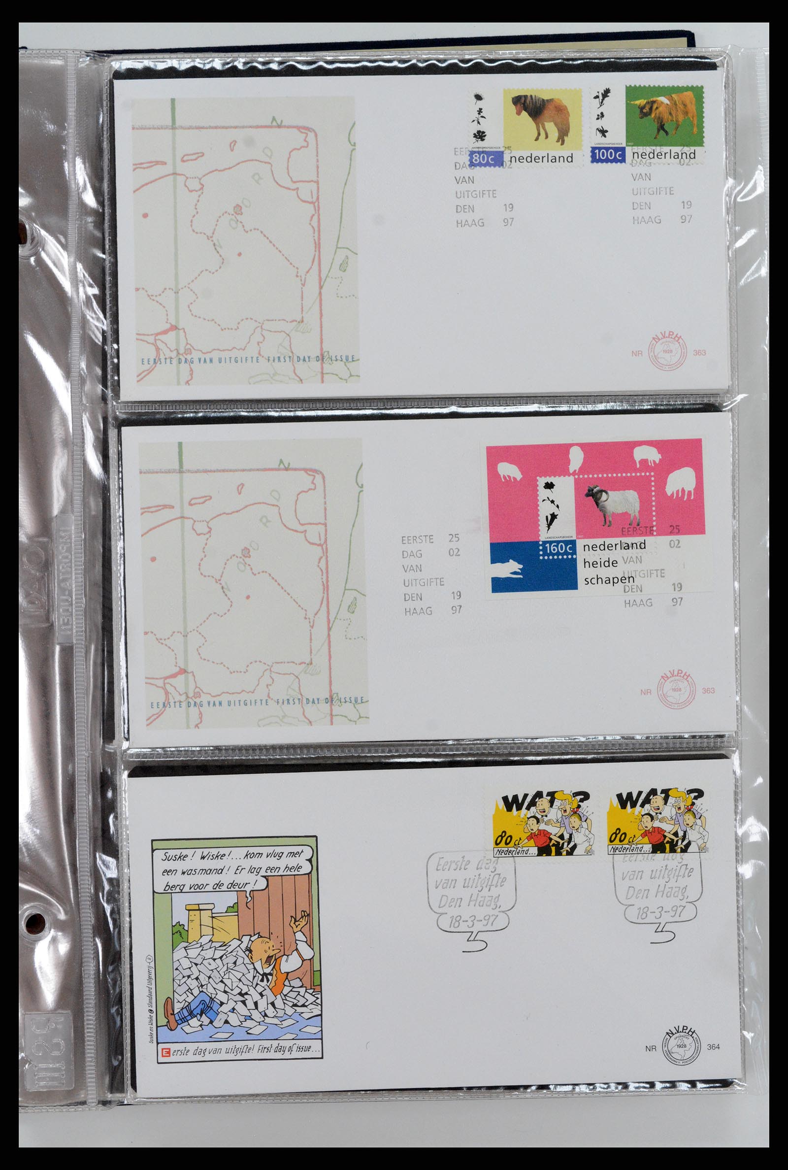 37461 156 - Postzegelverzameling 37461 Nederland FDC's 1950-2014.