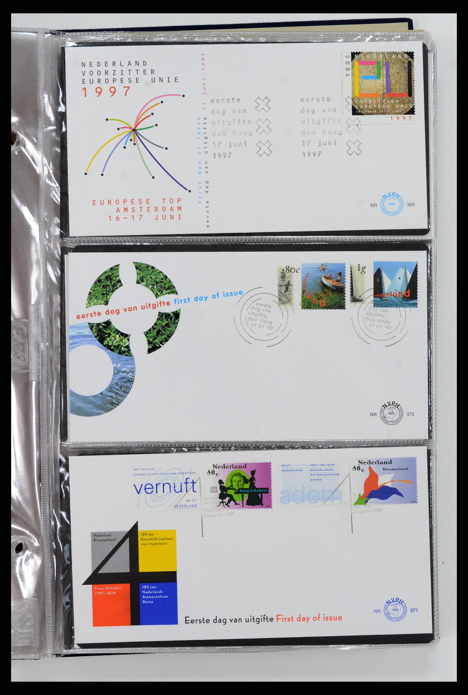 37461 159 - Postzegelverzameling 37461 Nederland FDC's 1950-2014.
