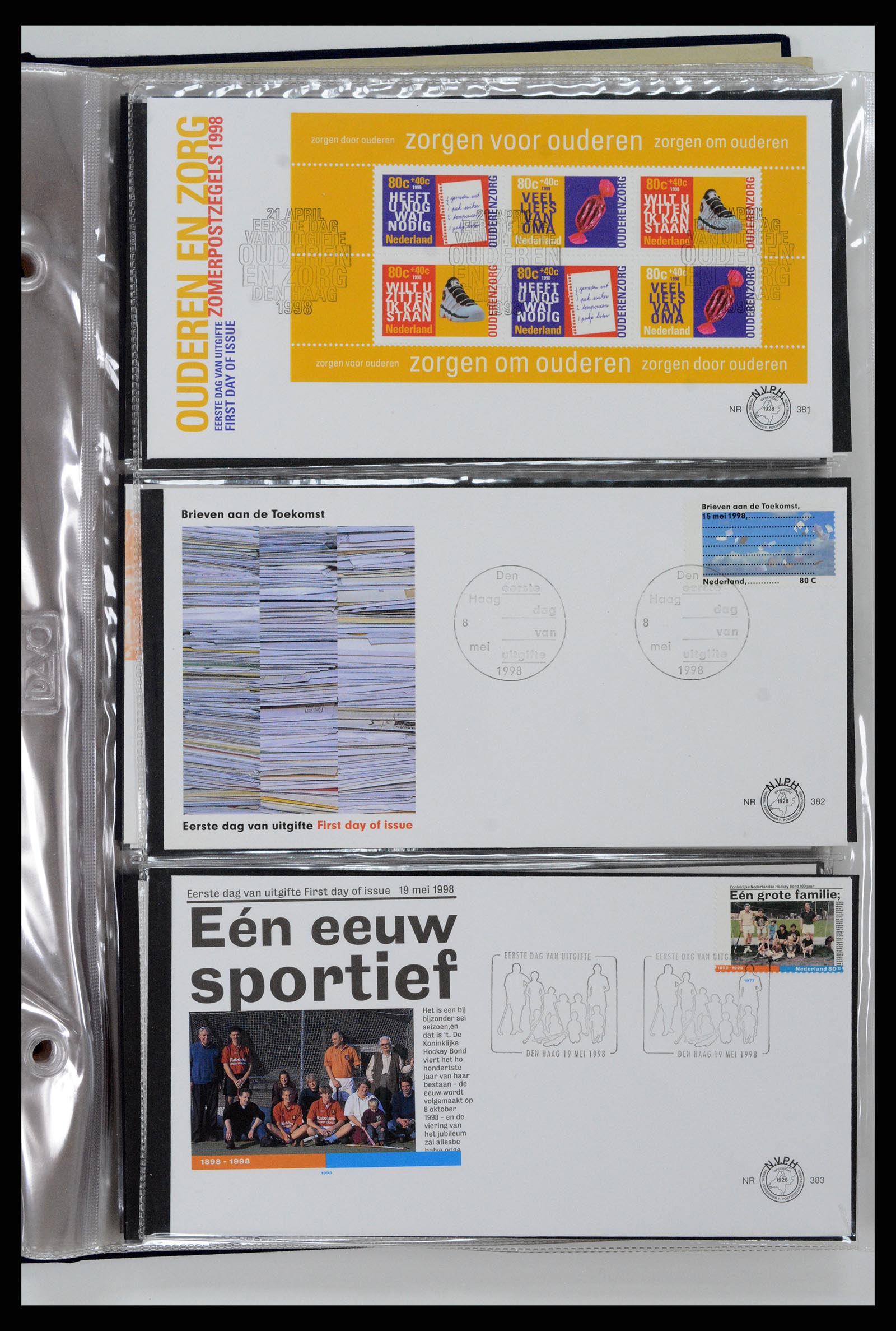 37461 164 - Postzegelverzameling 37461 Nederland FDC's 1950-2014.