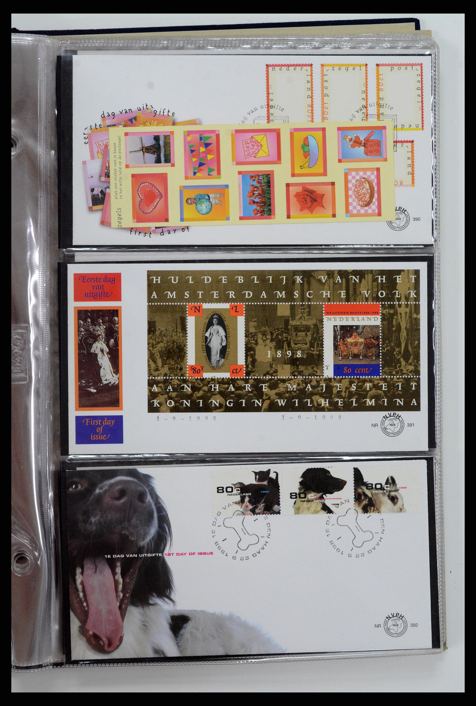 37461 167 - Postzegelverzameling 37461 Nederland FDC's 1950-2014.