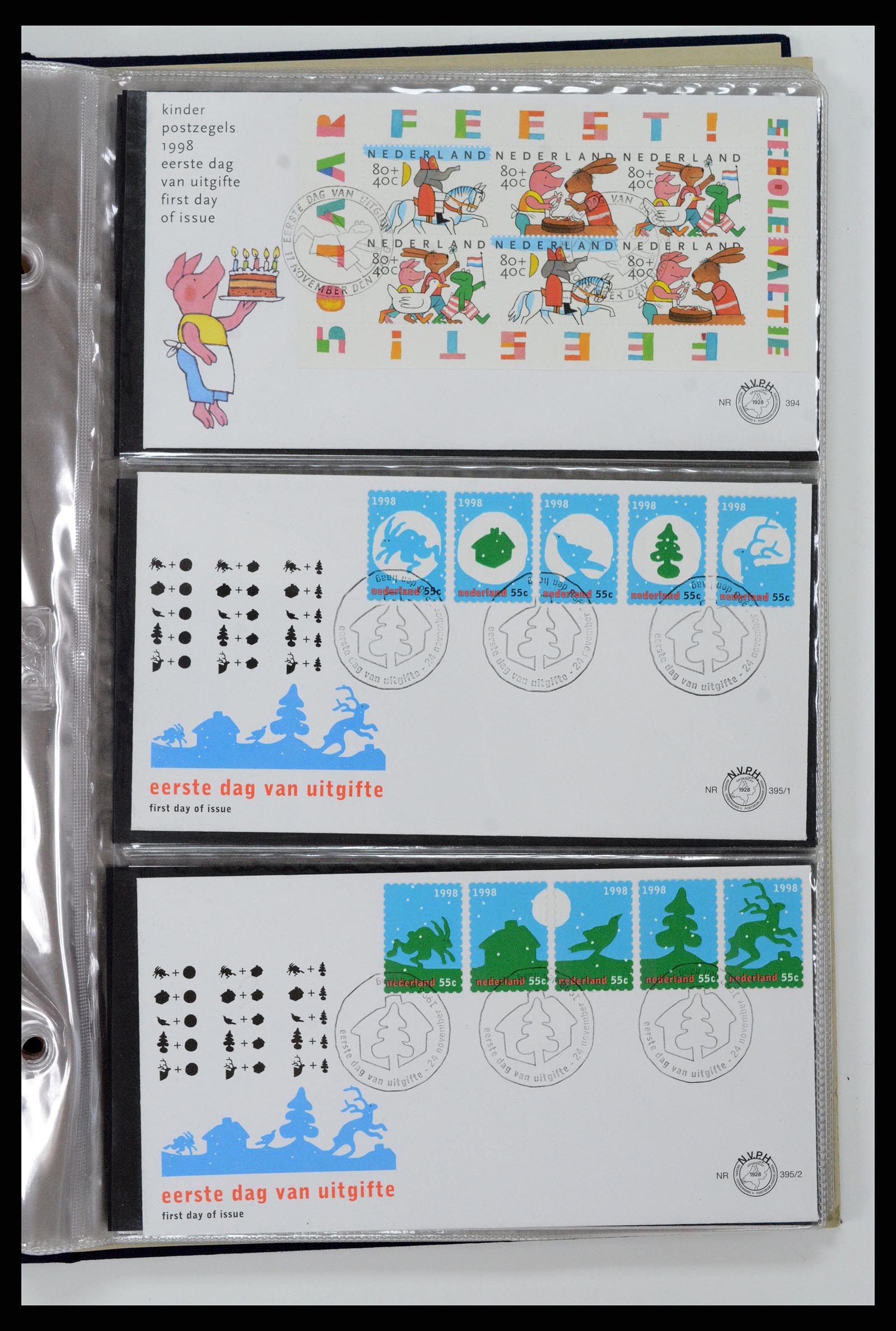 37461 169 - Postzegelverzameling 37461 Nederland FDC's 1950-2014.
