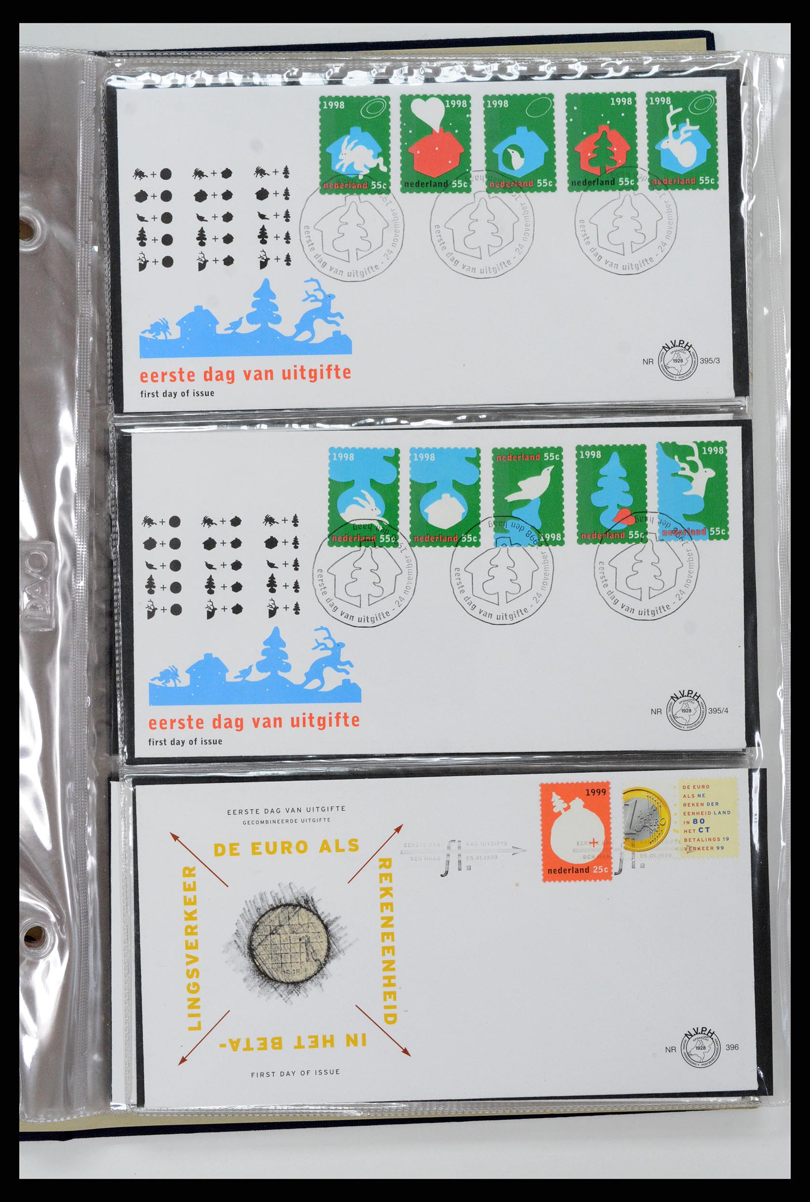 37461 170 - Postzegelverzameling 37461 Nederland FDC's 1950-2014.