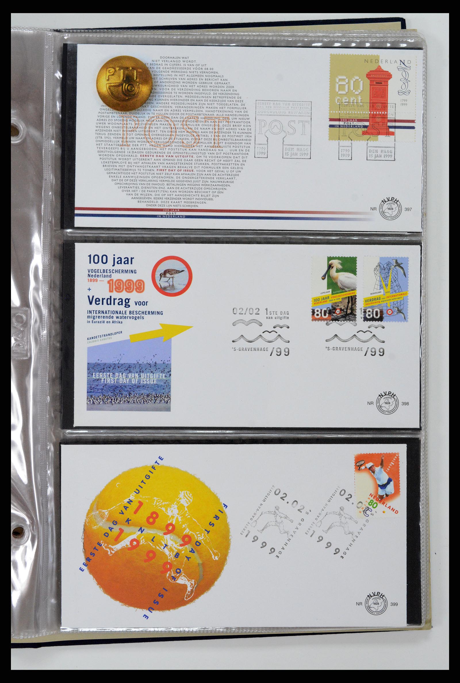 37461 171 - Postzegelverzameling 37461 Nederland FDC's 1950-2014.