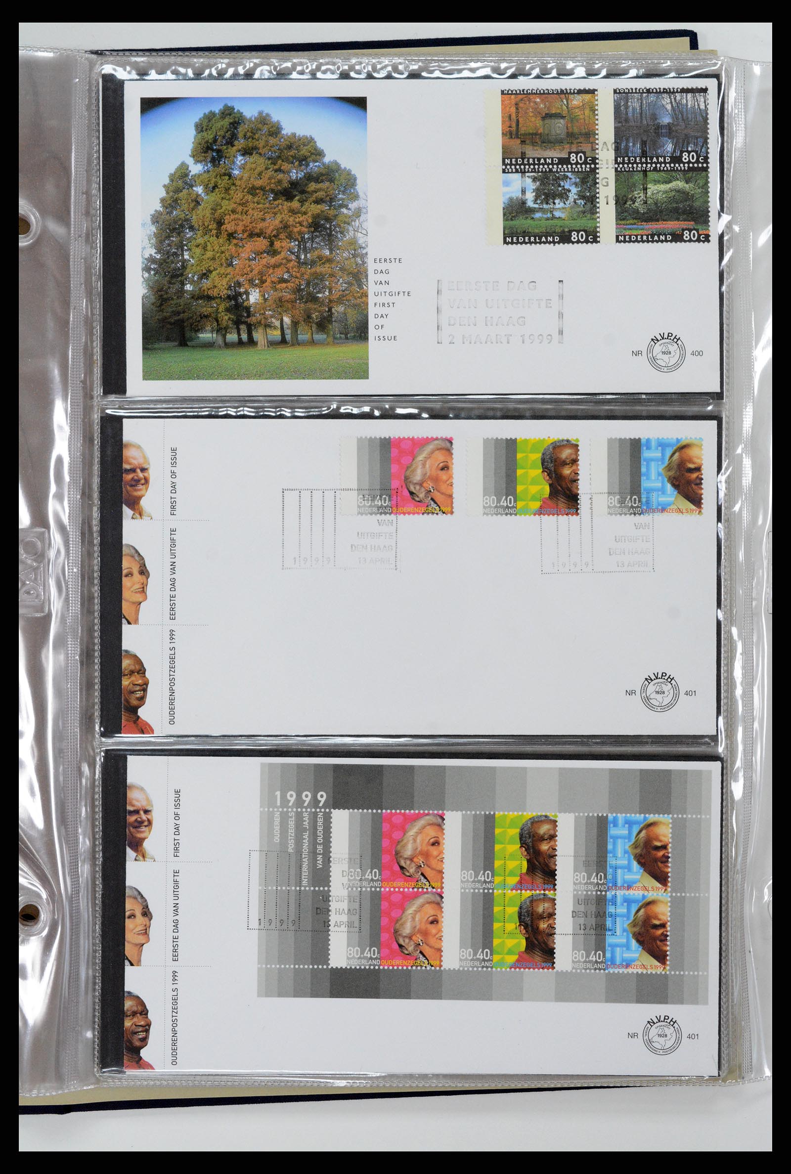37461 172 - Postzegelverzameling 37461 Nederland FDC's 1950-2014.