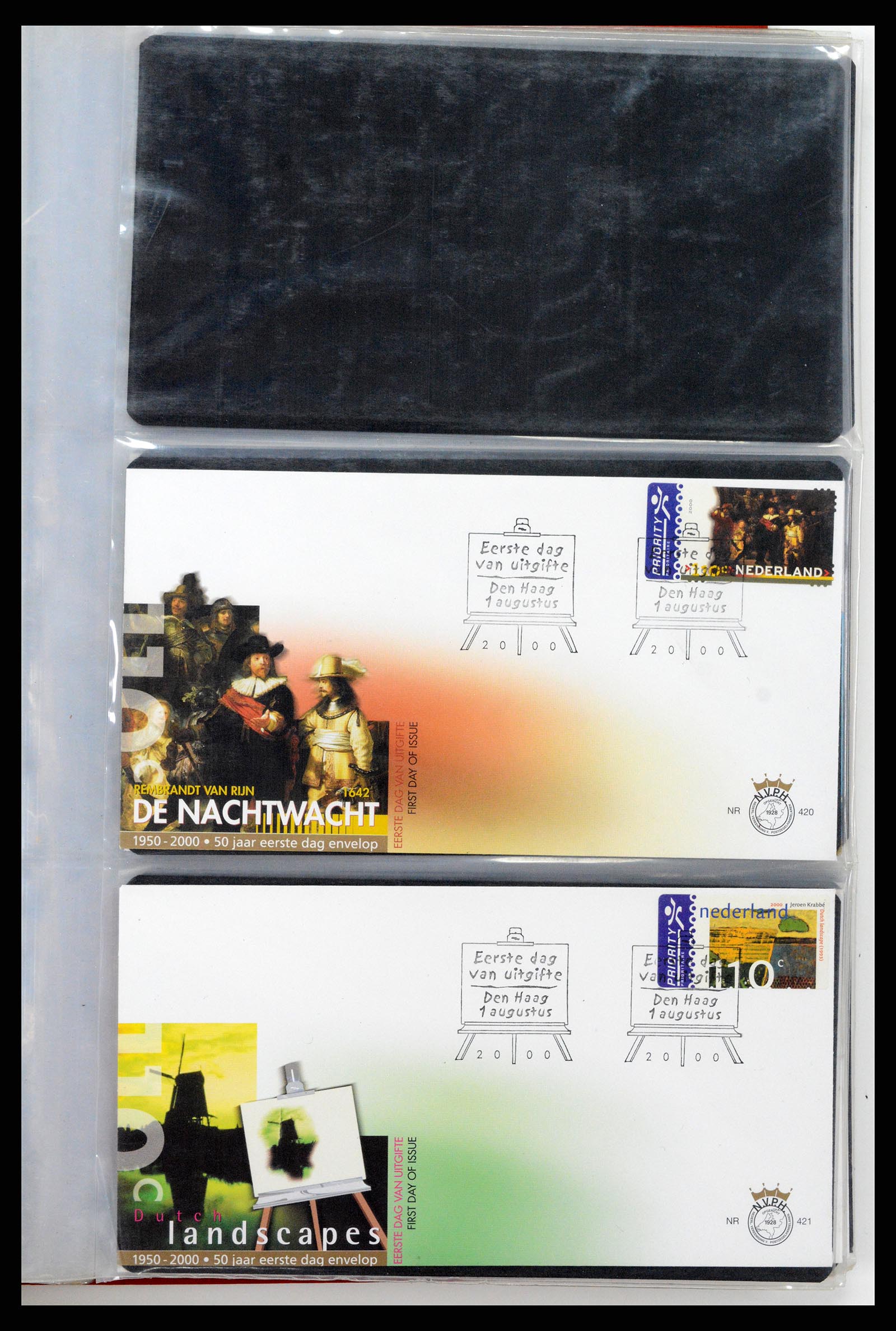 37461 192 - Postzegelverzameling 37461 Nederland FDC's 1950-2014.