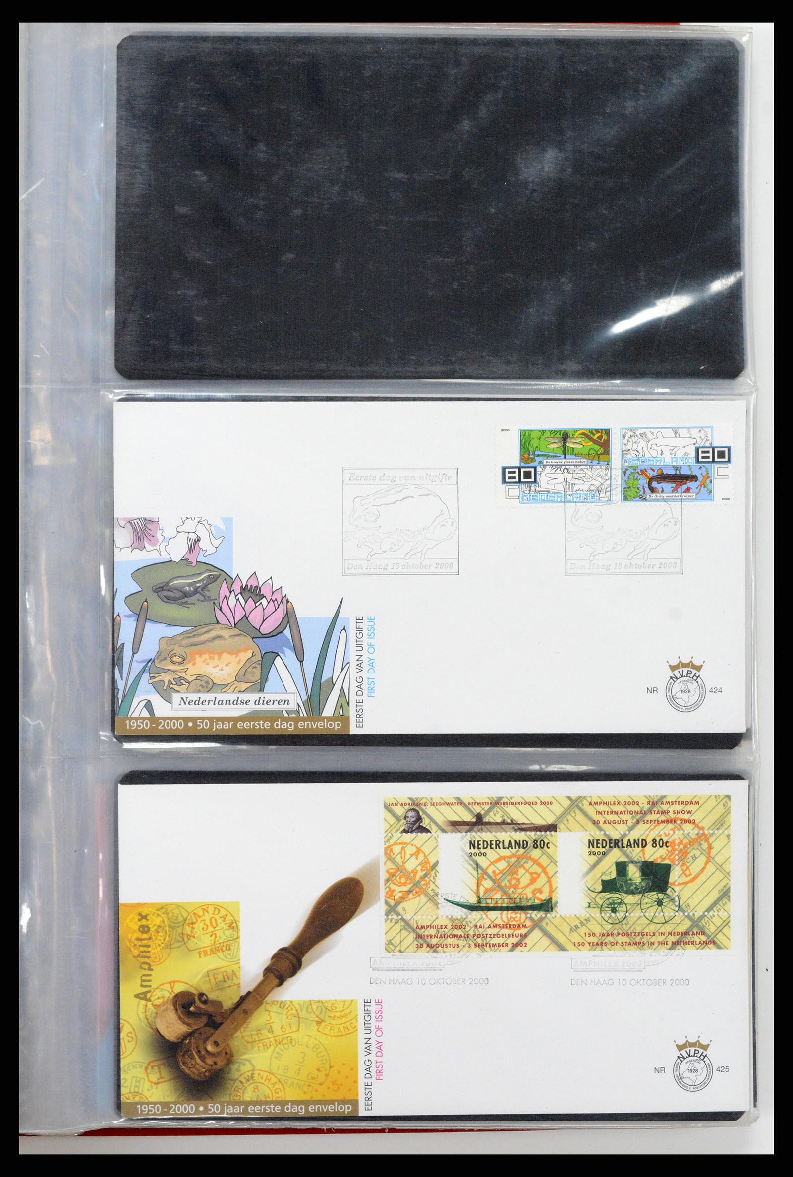 37461 196 - Postzegelverzameling 37461 Nederland FDC's 1950-2014.