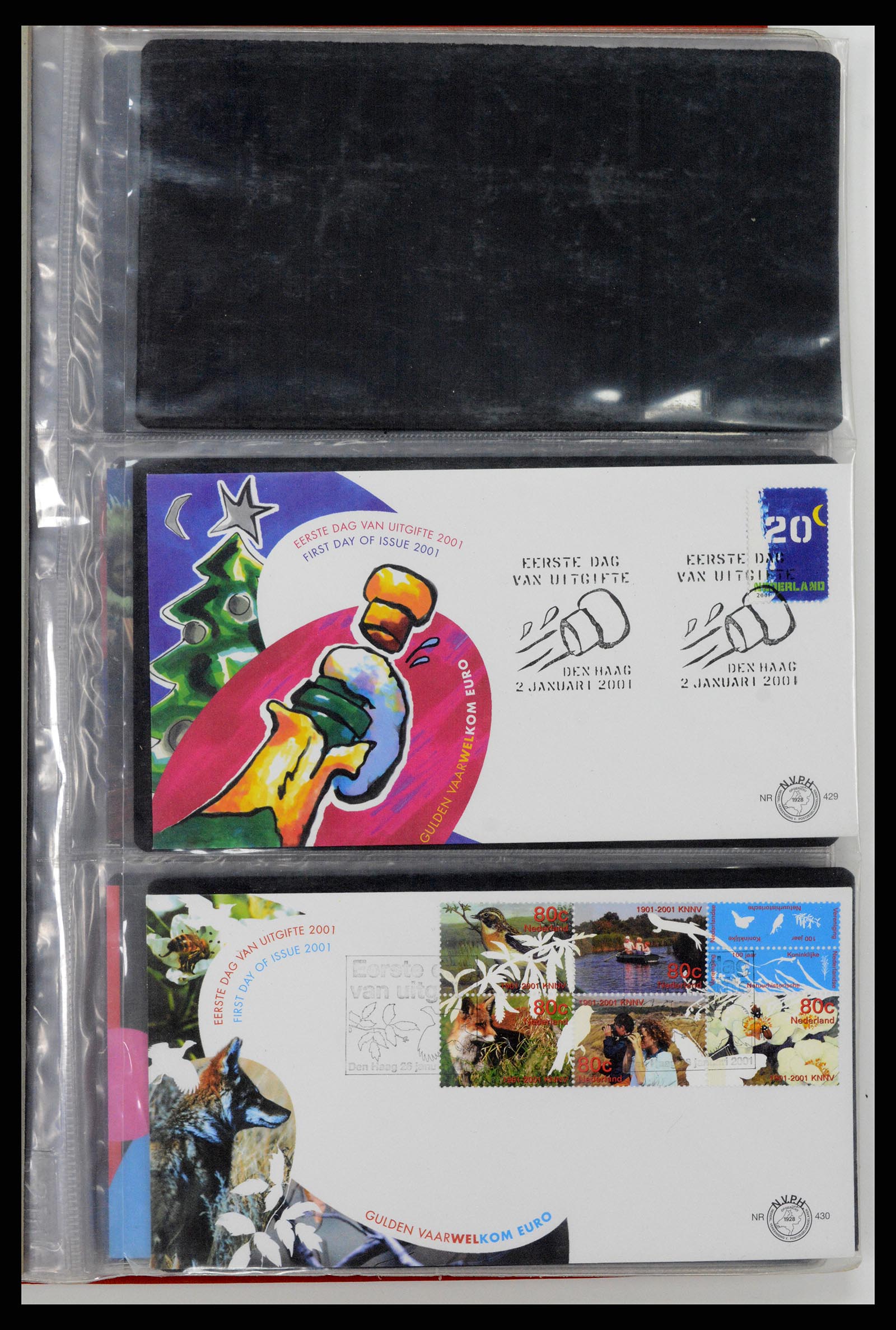 37461 200 - Postzegelverzameling 37461 Nederland FDC's 1950-2014.