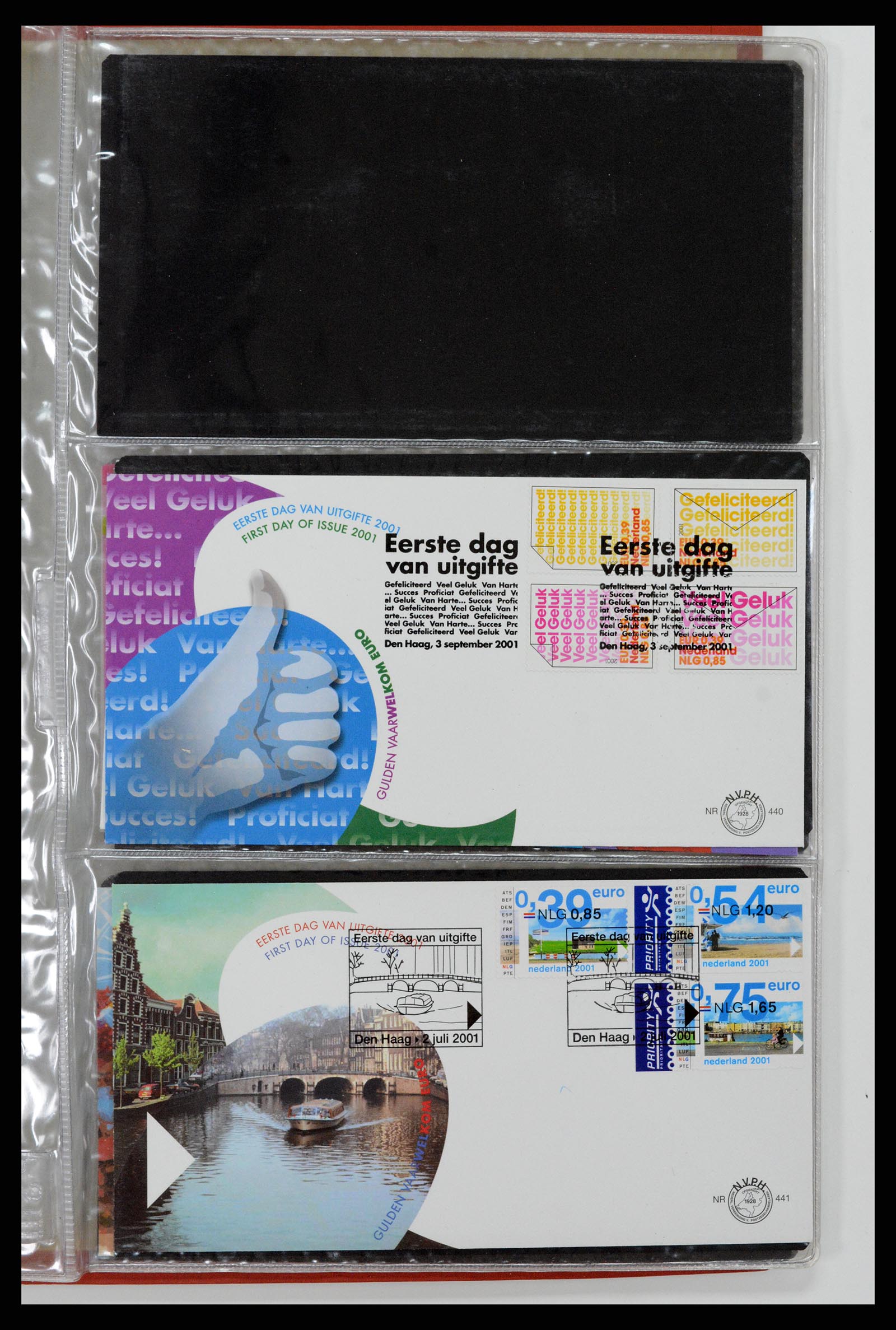37461 210 - Postzegelverzameling 37461 Nederland FDC's 1950-2014.