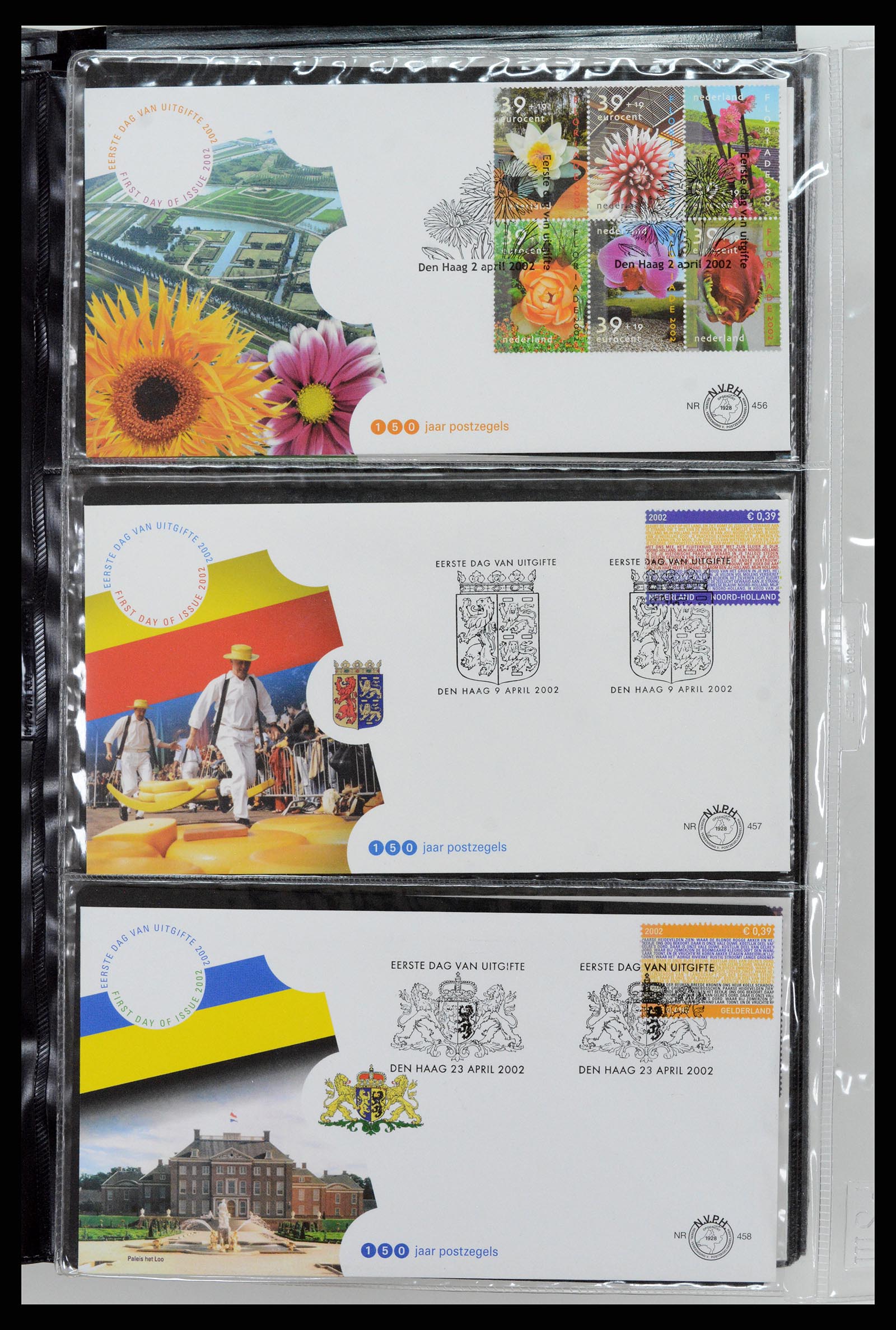 37461 219 - Postzegelverzameling 37461 Nederland FDC's 1950-2014.