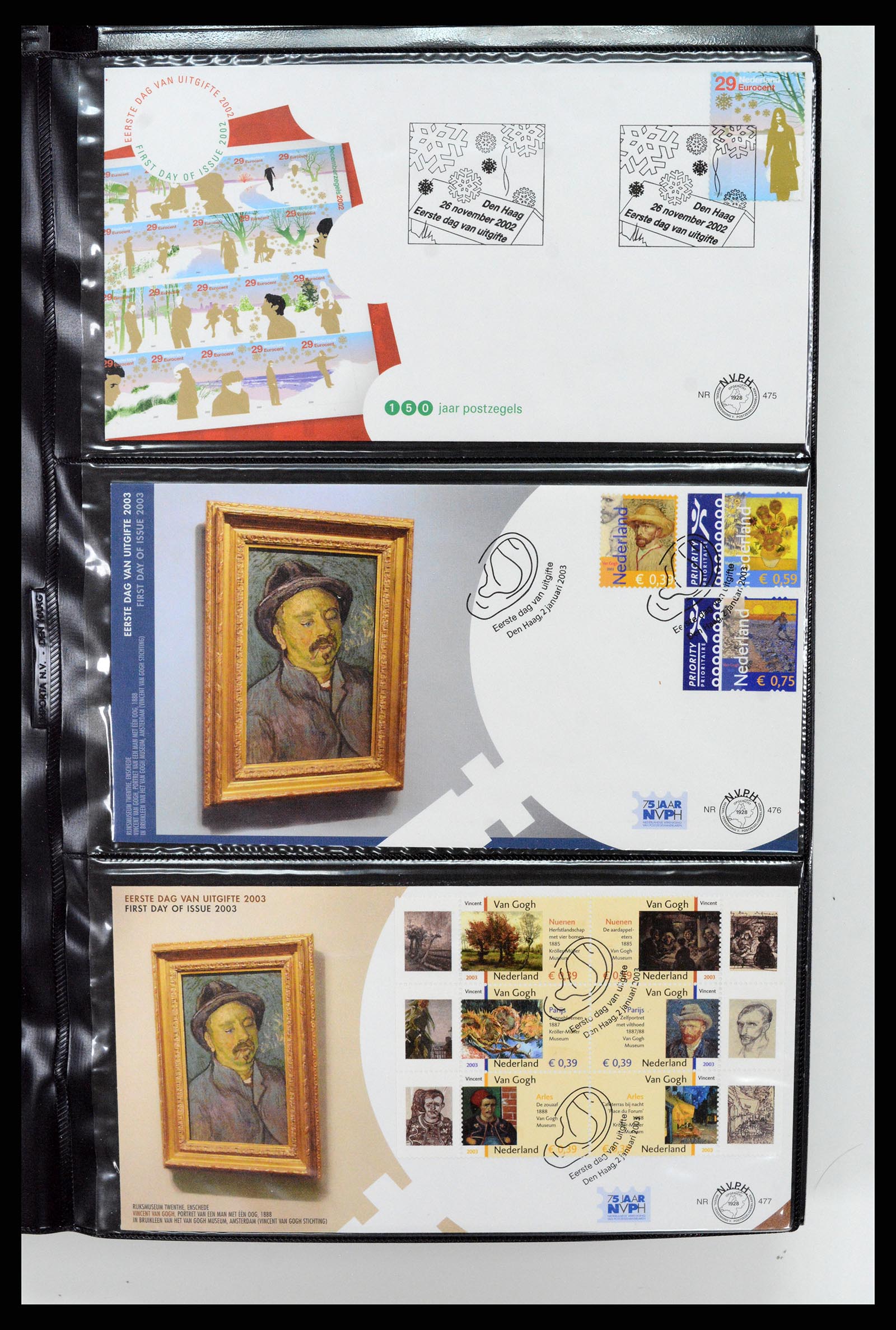 37461 226 - Postzegelverzameling 37461 Nederland FDC's 1950-2014.